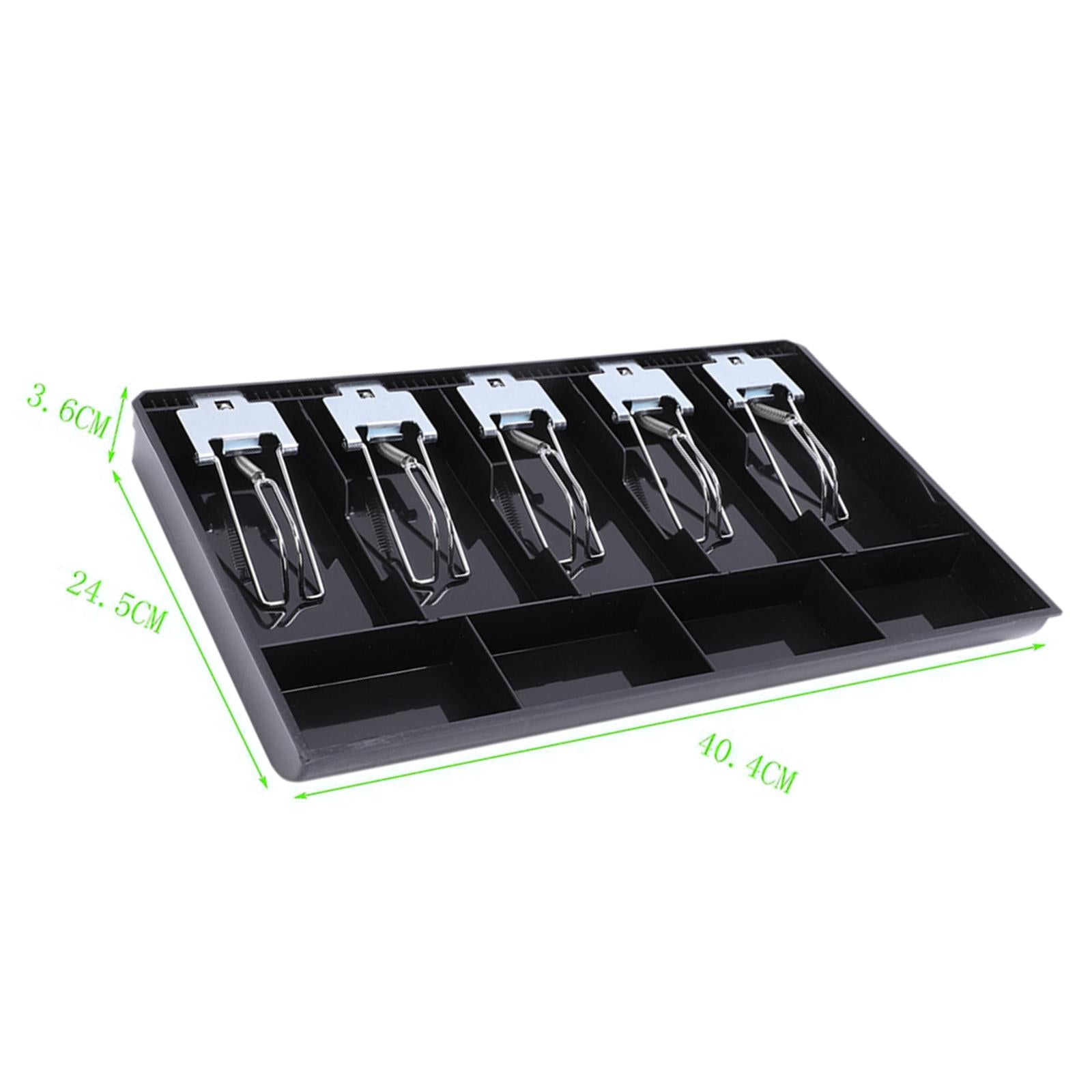 Cash Drawer Tray Insert Money Storage Box Compartment Storage Box Removable