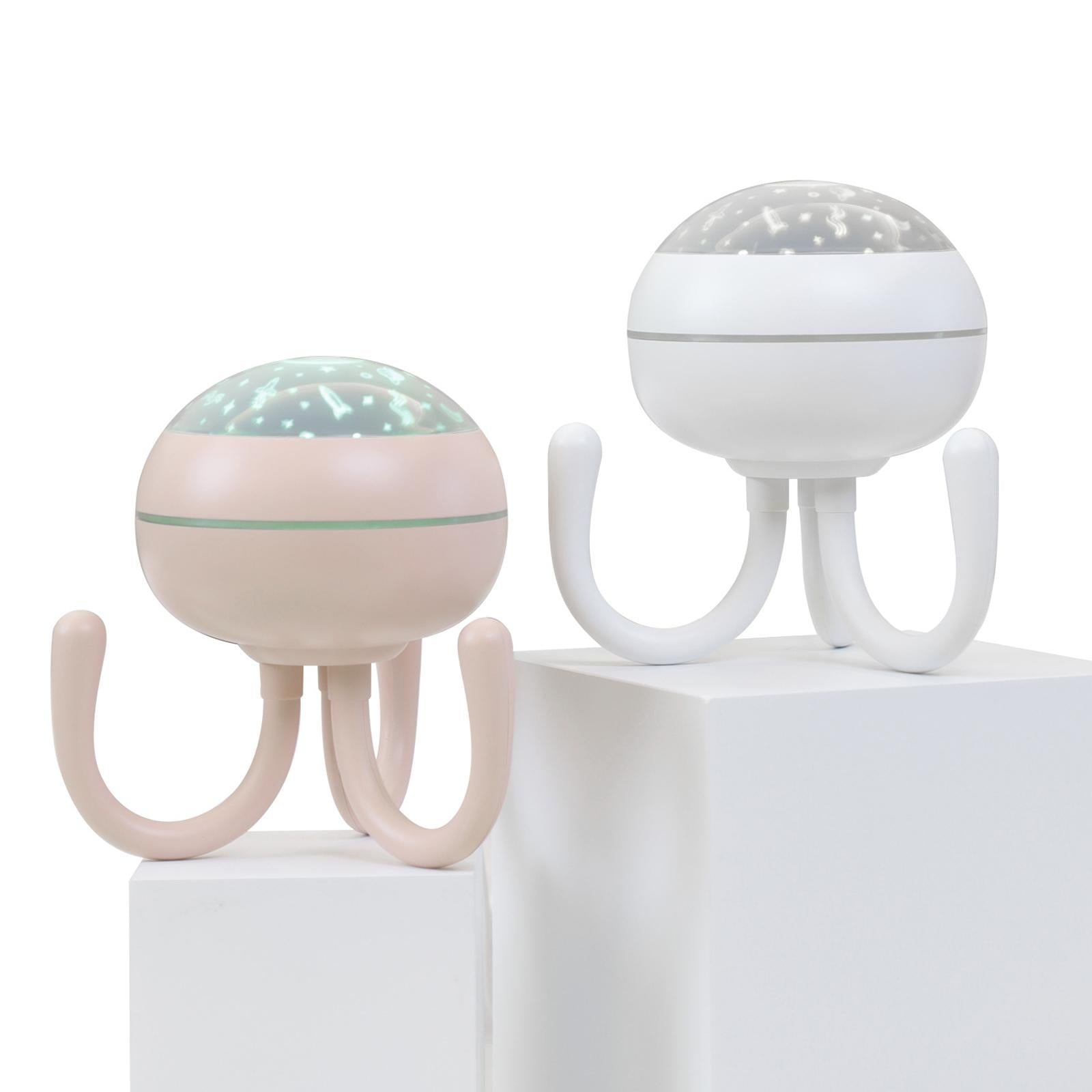 Mini Mist Humidifier Aromatherapy 7 Color LED Lights Changing for Travel Pink