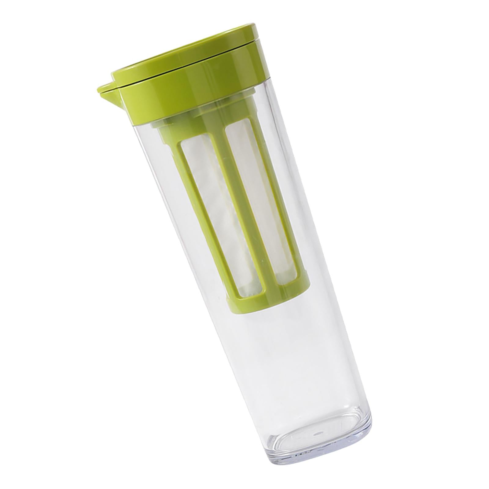 Beverage Water Jug Leak Free Fridge Teapot BPA Free for Cold Brew Iced Tea Green