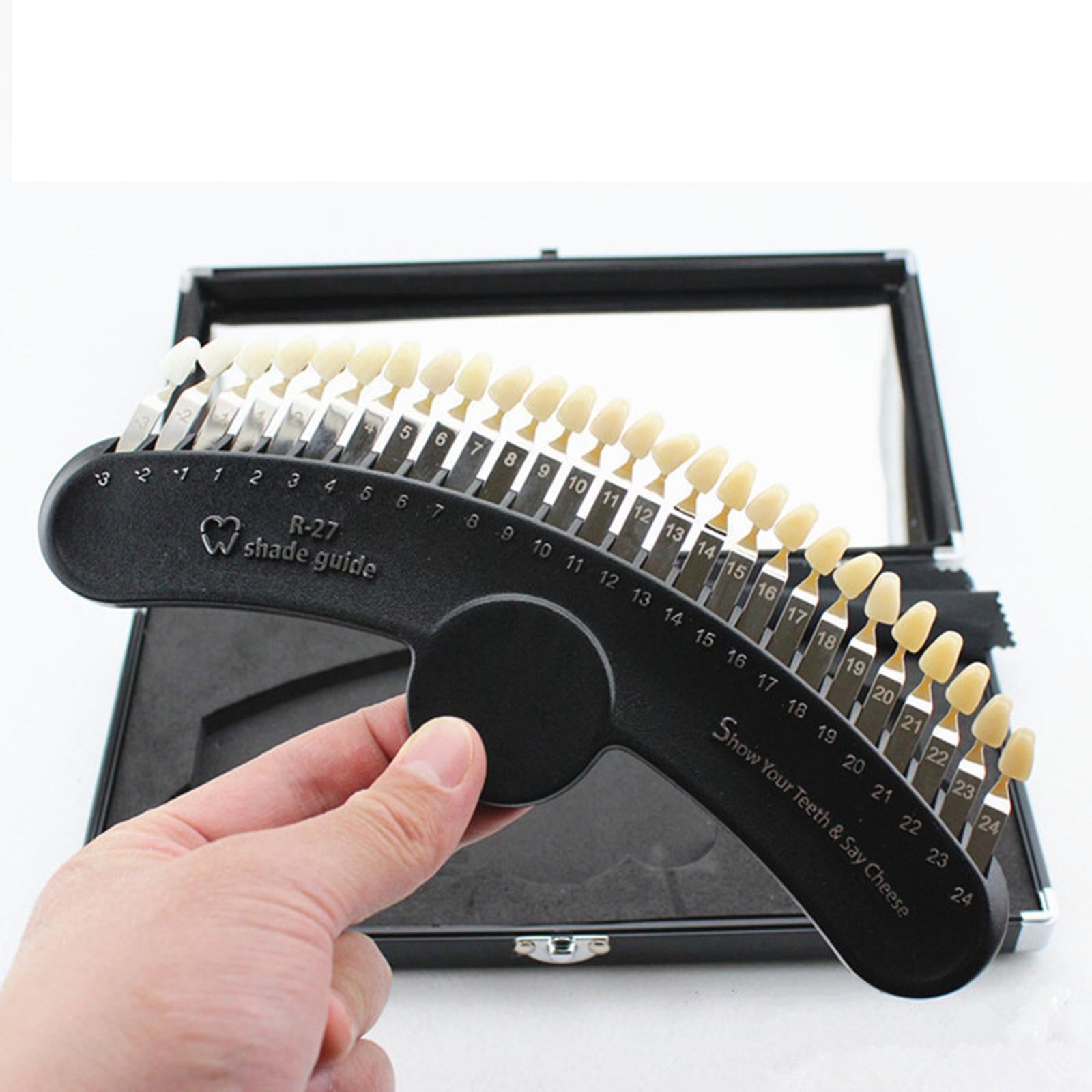 Teeth Shade Guide for Dentist Tracking Teeth Whitening Course Oral Care R 27