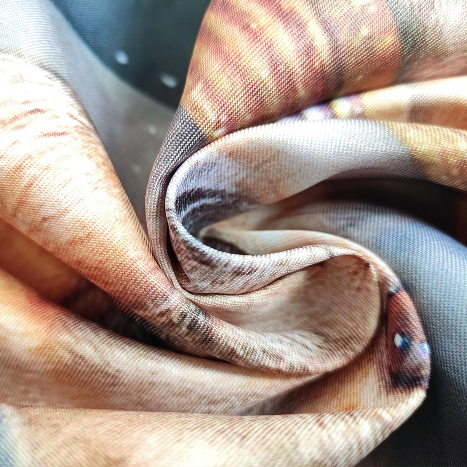 2x Waterproof Bath Curtain for Hotel Bedroom Living Room Space Dog 150x166cm