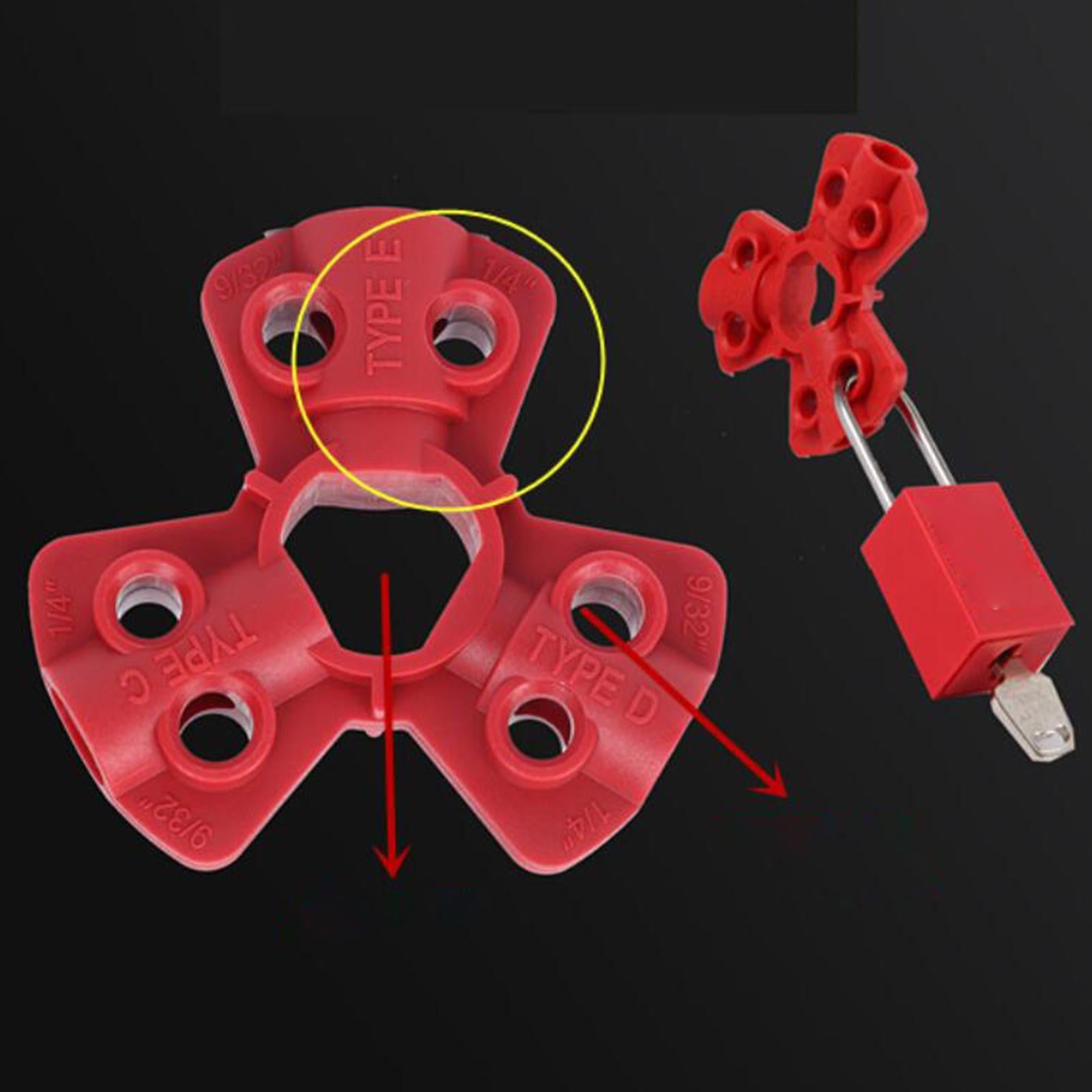 Nylon Circuit Breaker Electrical Plug Lockout Device Insulation Universal