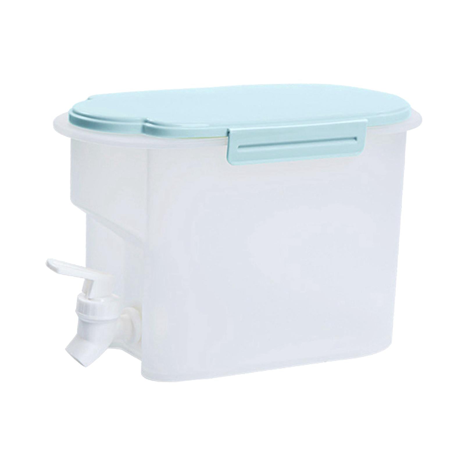 Cold Kettle with Faucet Iced Beverage Dispensers for Home Kitchen Blue