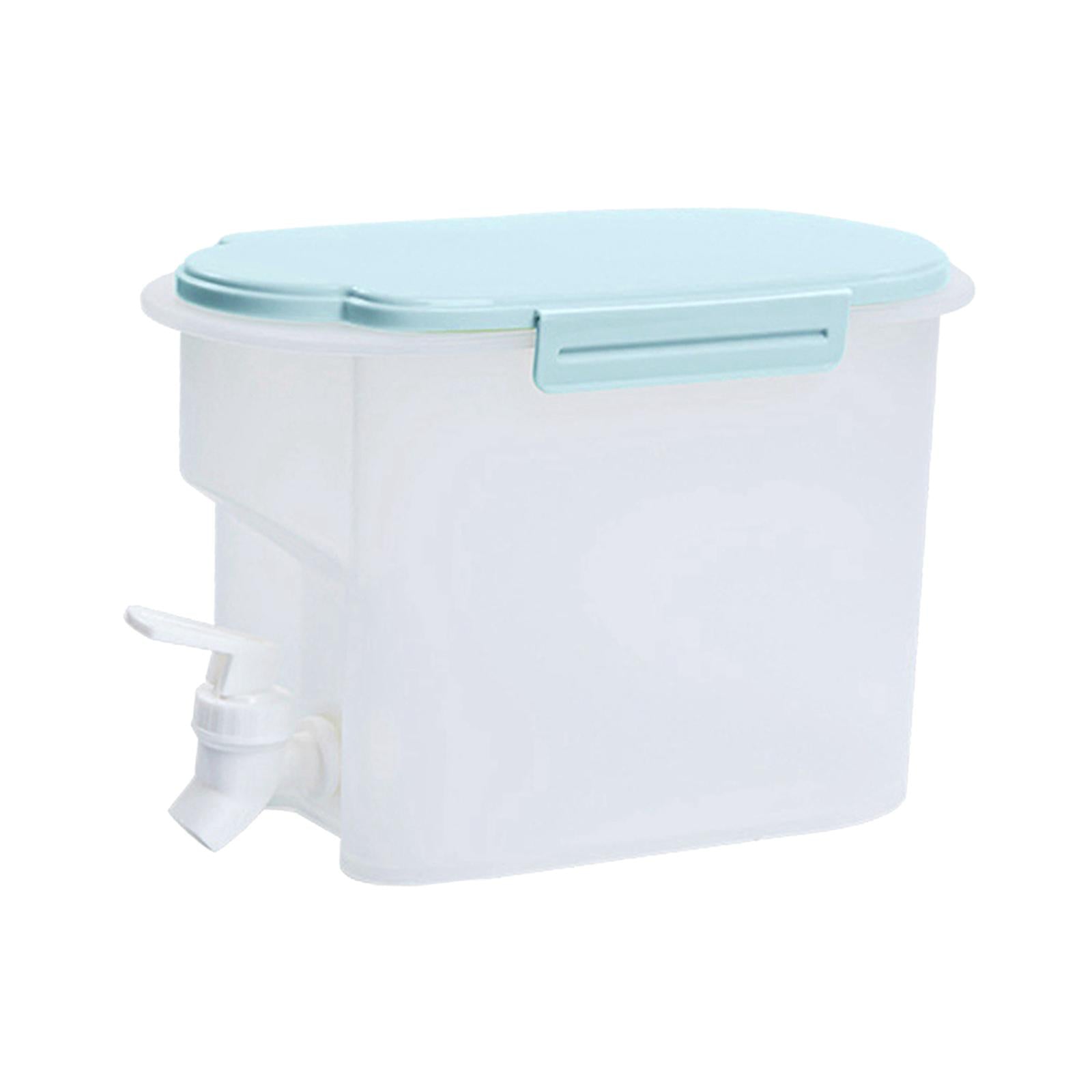 Cold Kettle with Faucet Iced Beverage Dispensers for Home Kitchen Blue