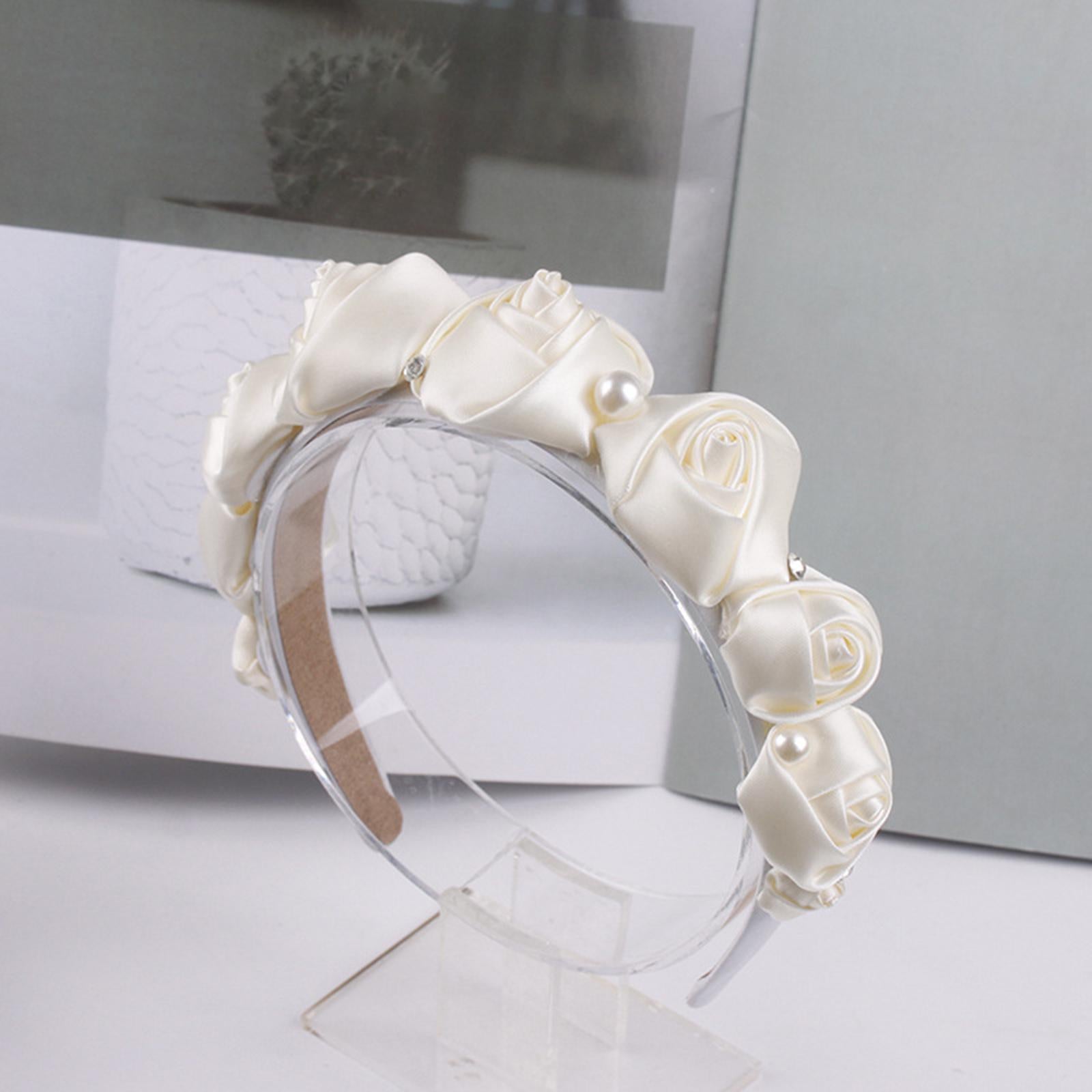 2x Headband Display Stand Gifts Acrylic for Retail Store Women Transparent