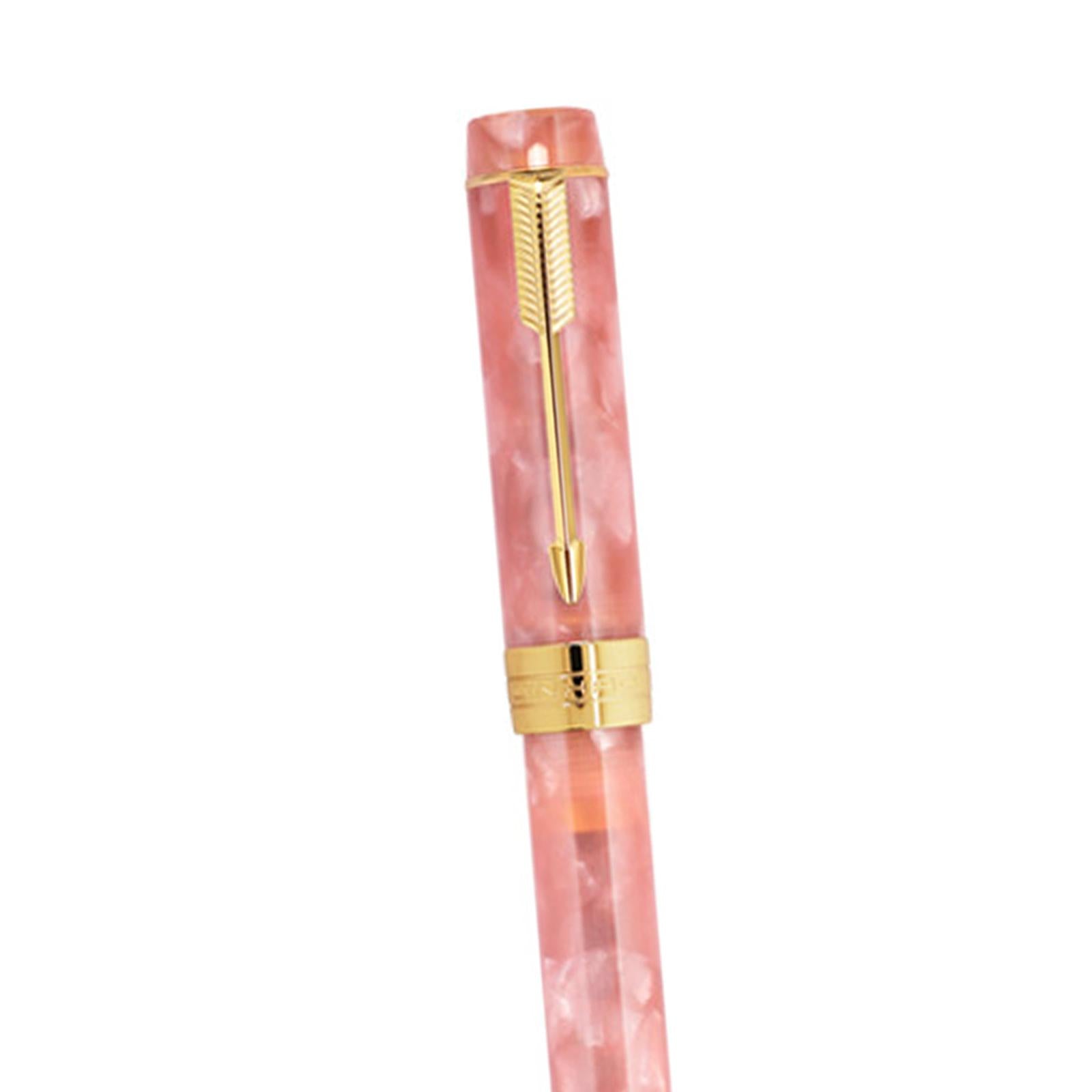 Fountain Pen 26 Fine Nib Left Right Hand Writing Instrument Pink