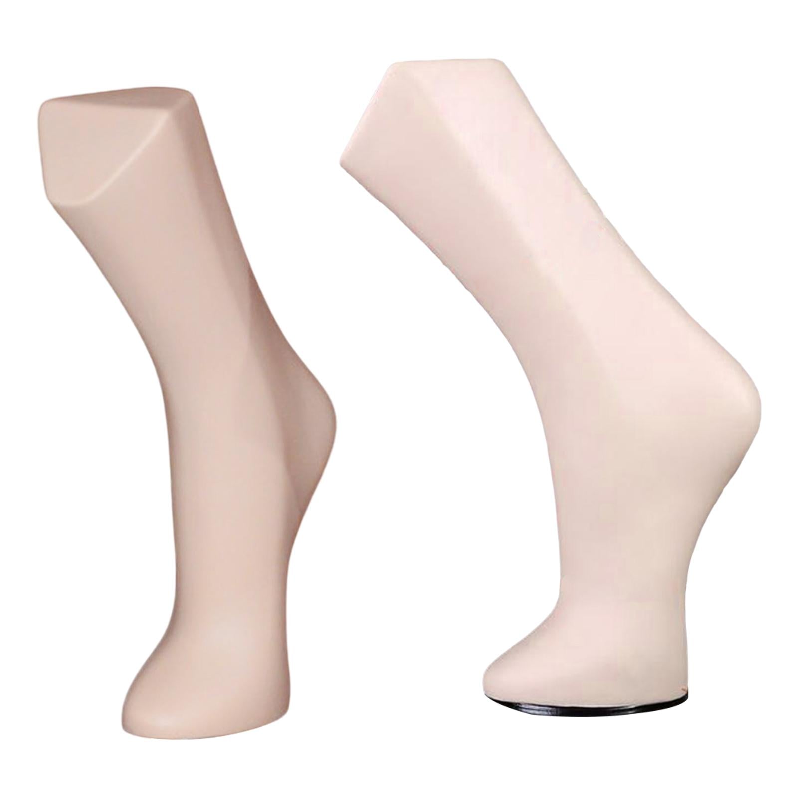 Plastic Foot Sock Model Display Mannequin Display Stand Foot Model