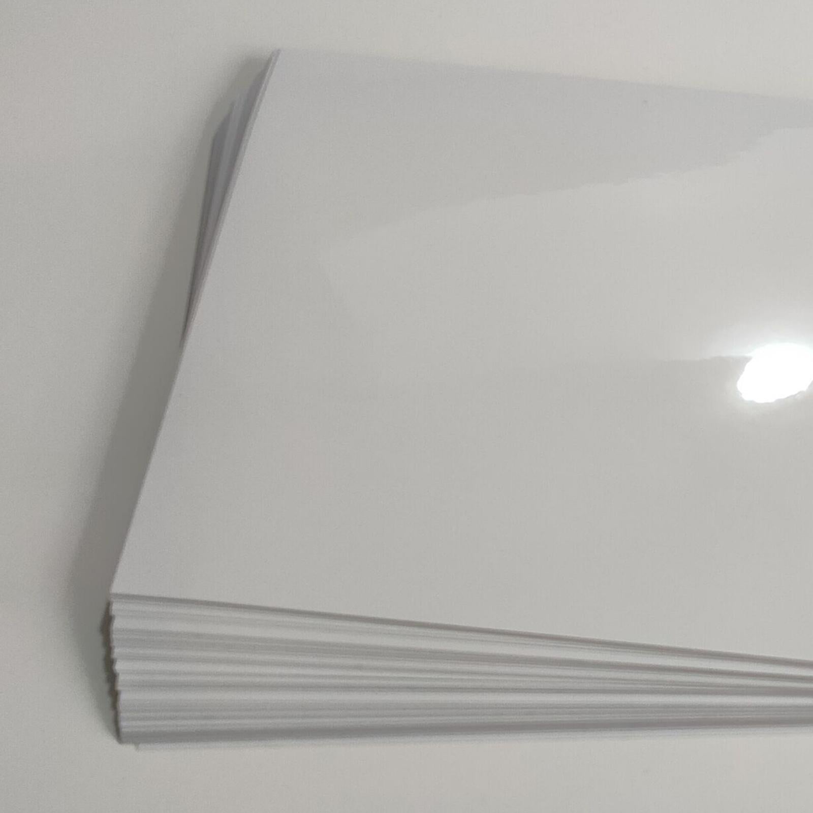 50 Pieces Sticker Paper Portable Printing Stickers for Inkjet Seal Label Not Waterproof