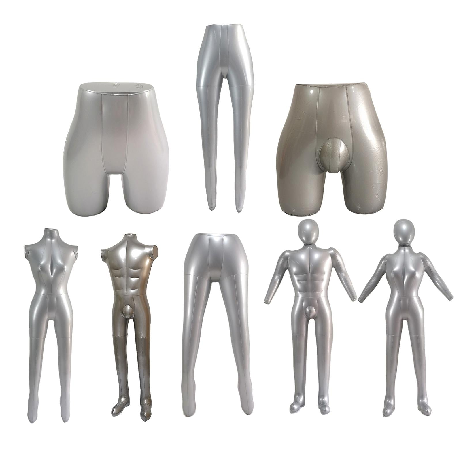 Clothes Bust Mannequin Display Clothes Model Display Holder for Retail Home