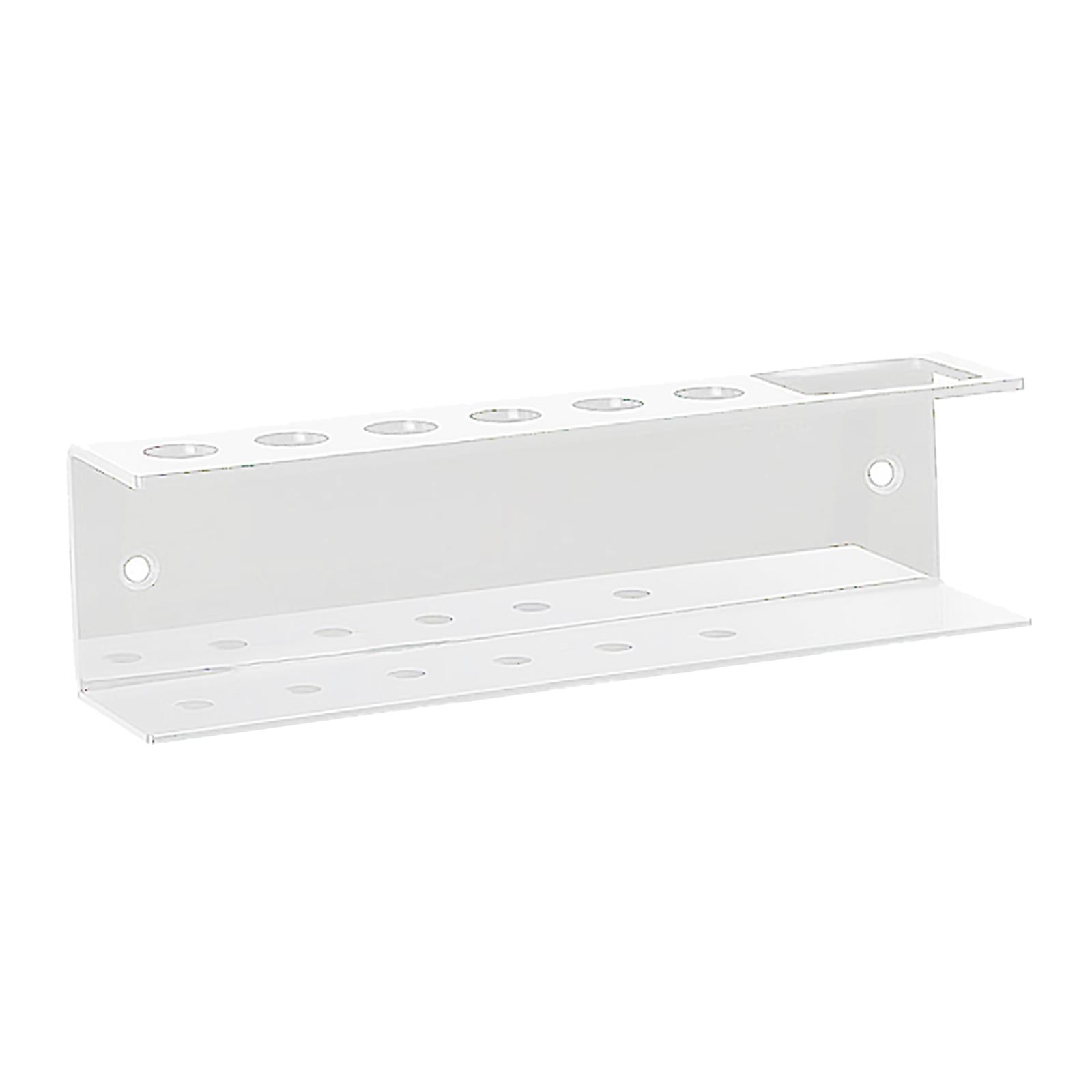 Acrylic Dry Erase Marker Holder 7 Slots for Whiteboard Supply School Locker