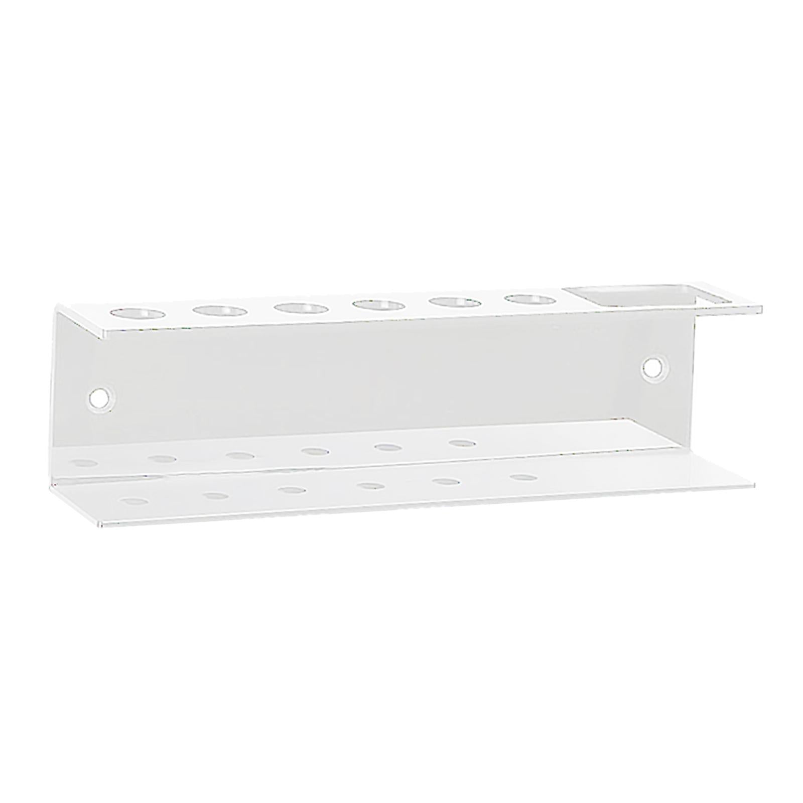 Acrylic Dry Erase Marker Holder 7 Slots for Whiteboard Supply School Locker