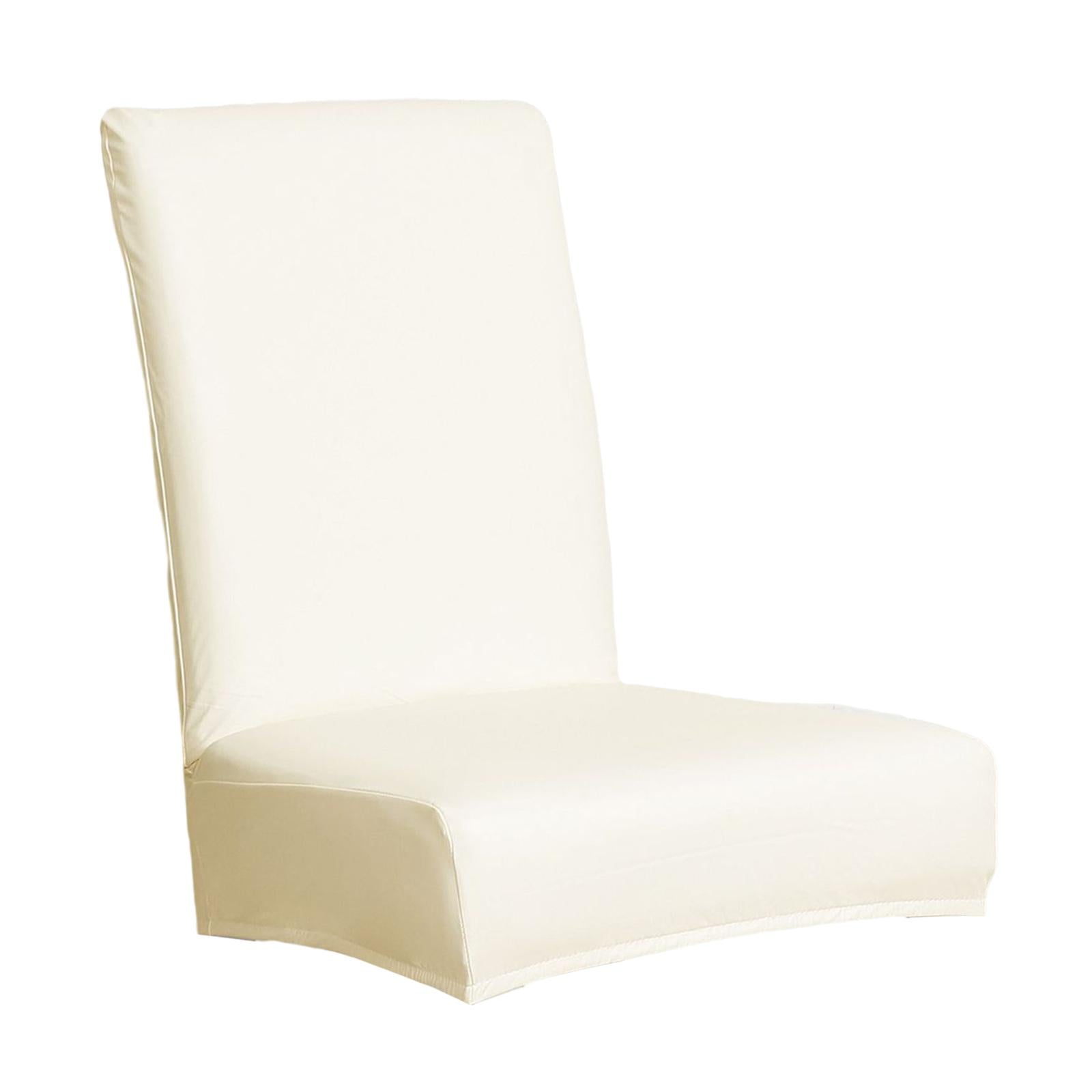Chair Covers Waterproof Chair Slipcover Universal for Wedding Beige