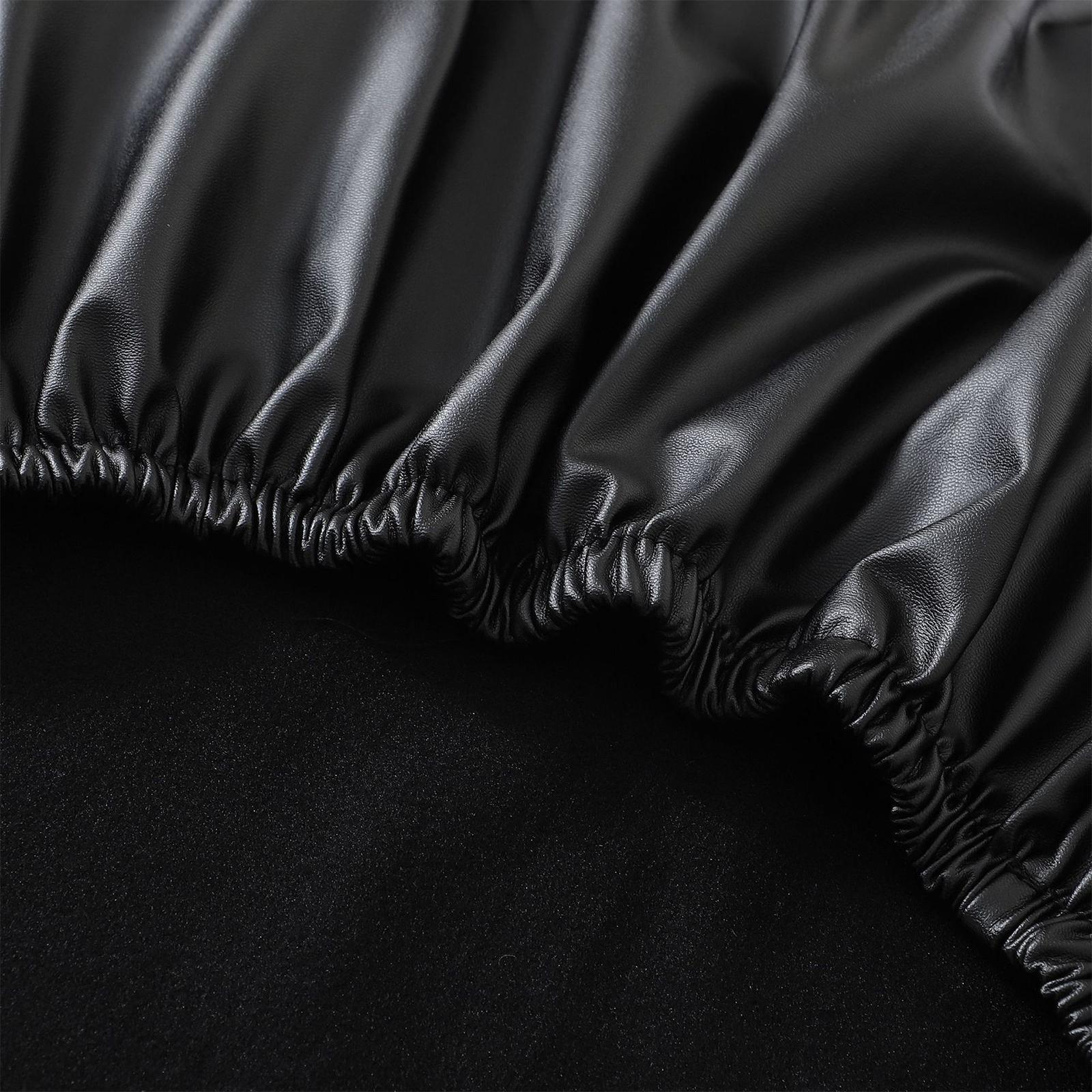 Chair Covers Waterproof Chair Slipcover Universal for Wedding Black