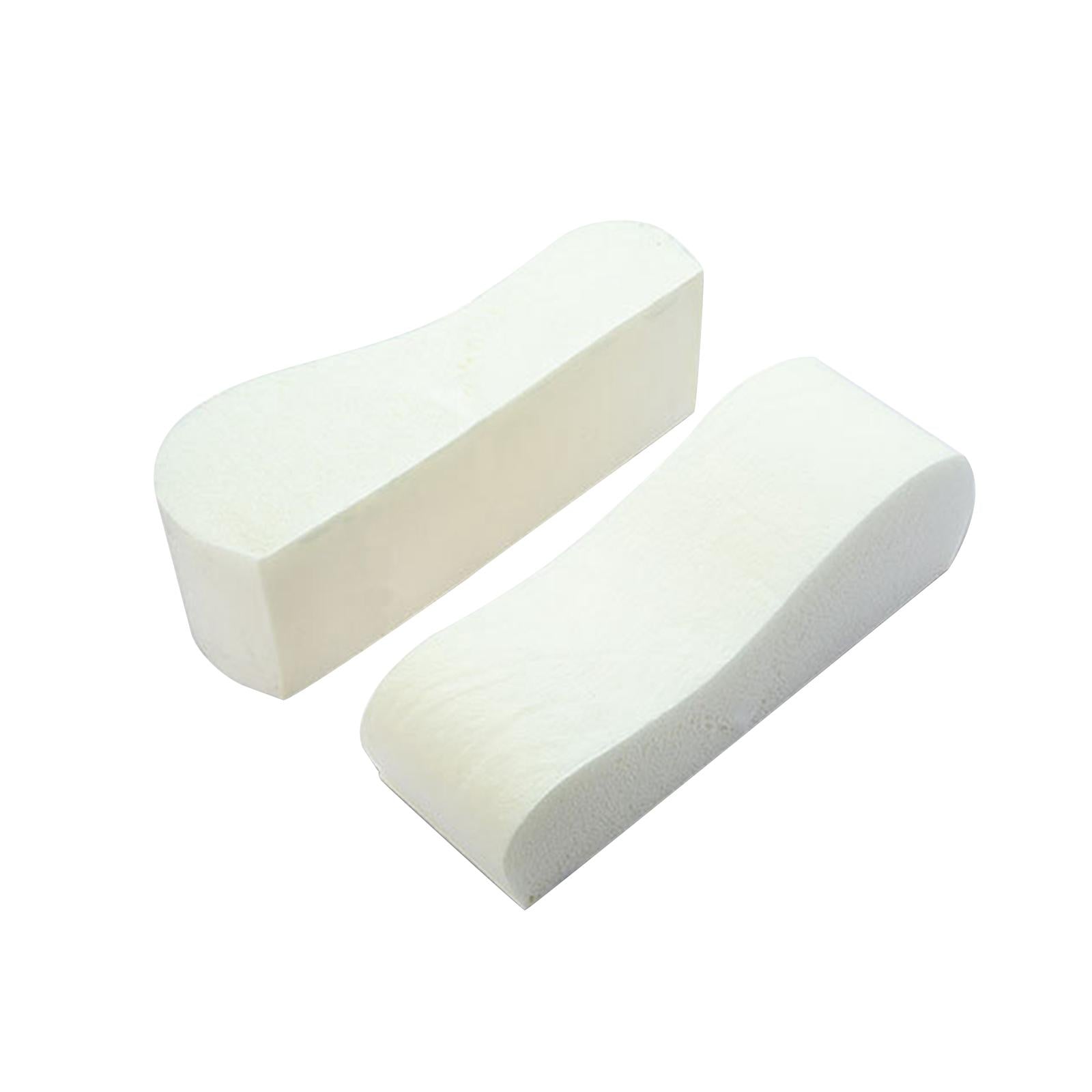 2x Armrest Pads Washable Removable Cover for Gaming Chair Office Chair Gray