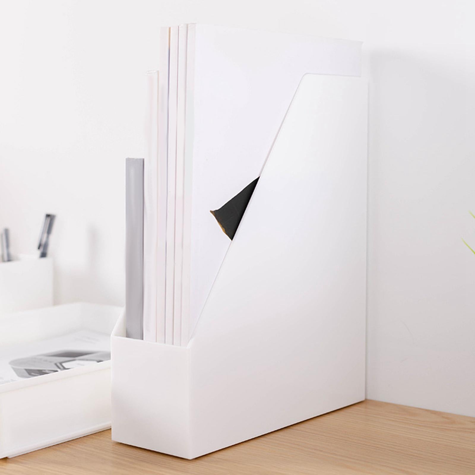 Magazine File Holder Folders Holder Magazine Rack for Office Home Desktop