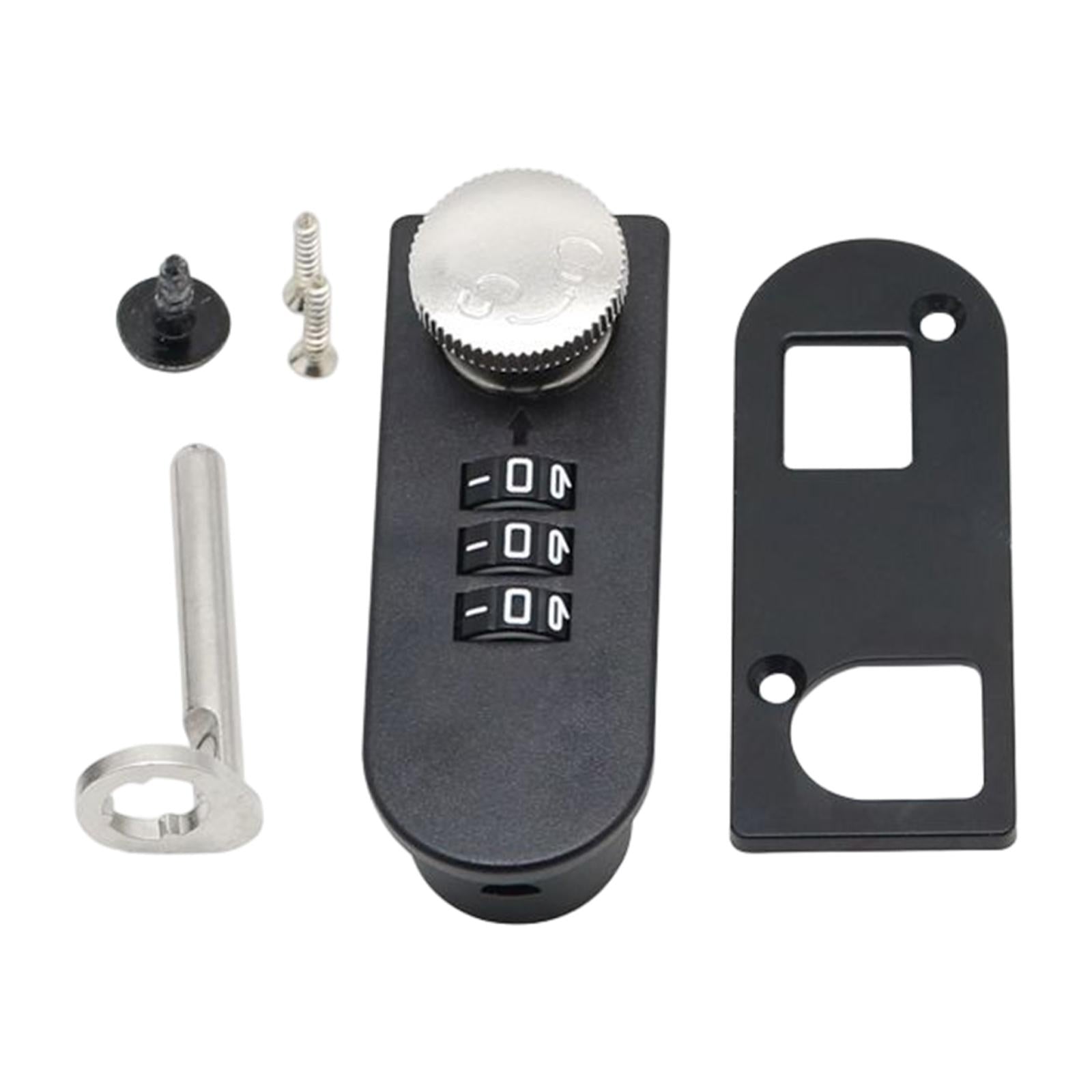 Modern Drawer Lock Combination Lock Convenient mini Home Wardrobes Triple