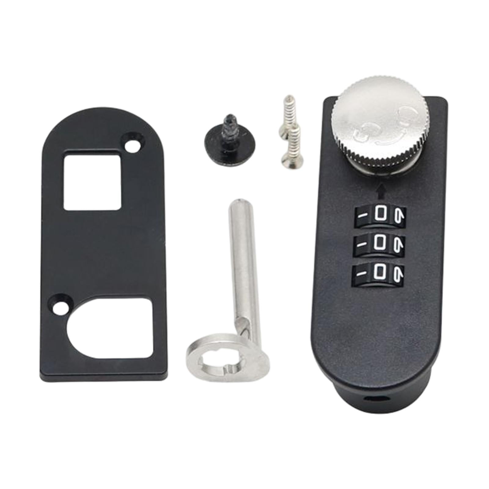 Modern Drawer Lock Combination Lock Convenient mini Home Wardrobes Triple