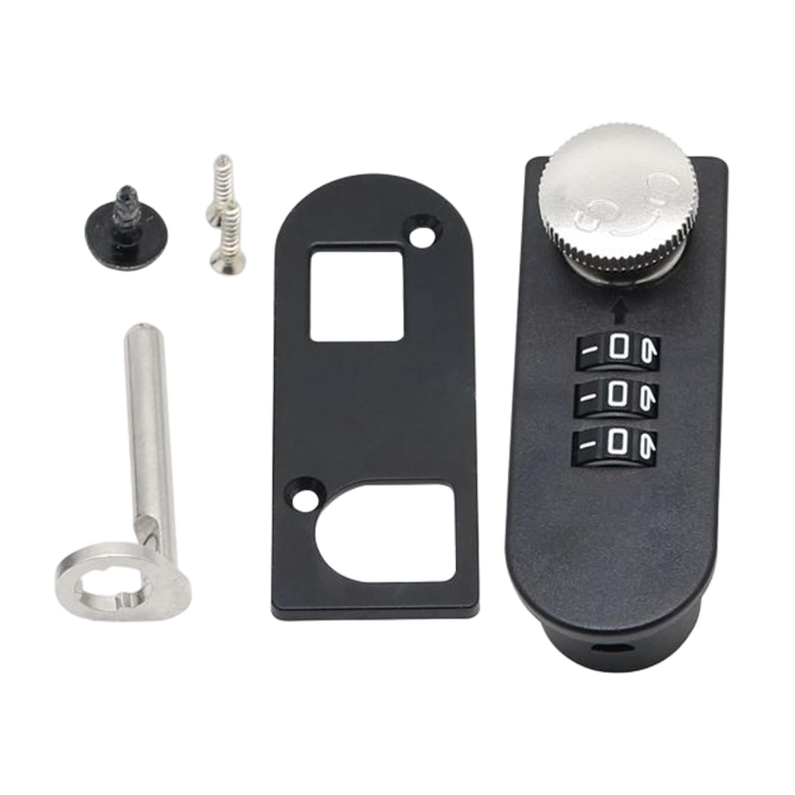 Modern Drawer Lock Combination Lock Convenient mini Home Wardrobes Triple