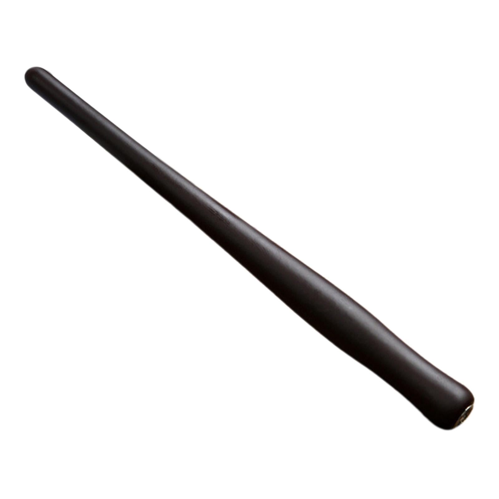 Wooden Calligraphy Dip Pen Holder for Various Pen Nib Portable Compact Retro Dark Brown