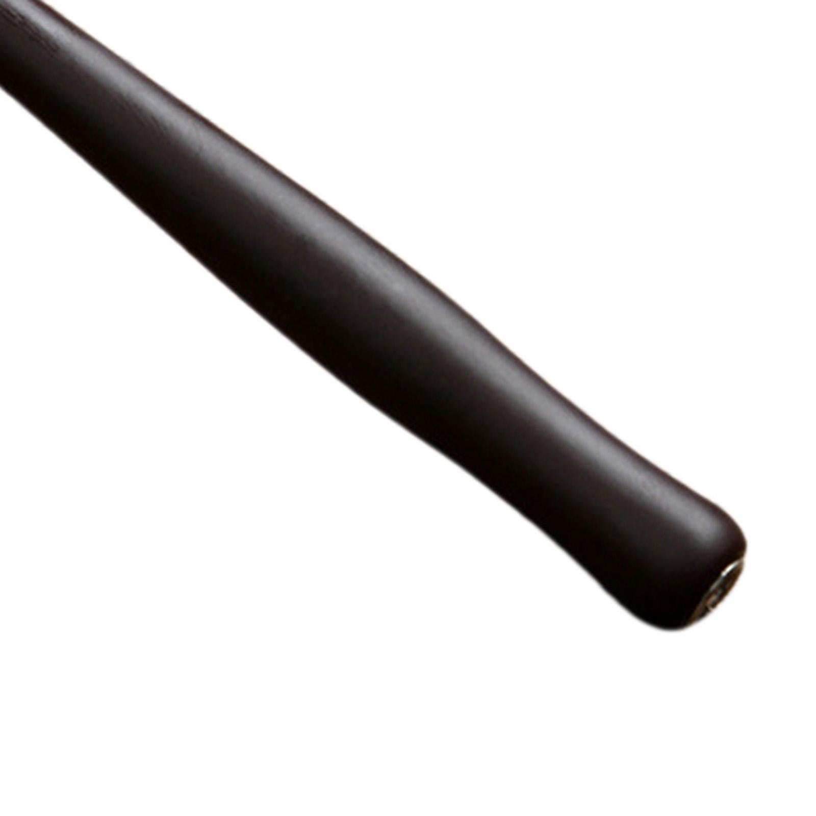 Wooden Calligraphy Dip Pen Holder for Various Pen Nib Portable Compact Retro Dark Brown