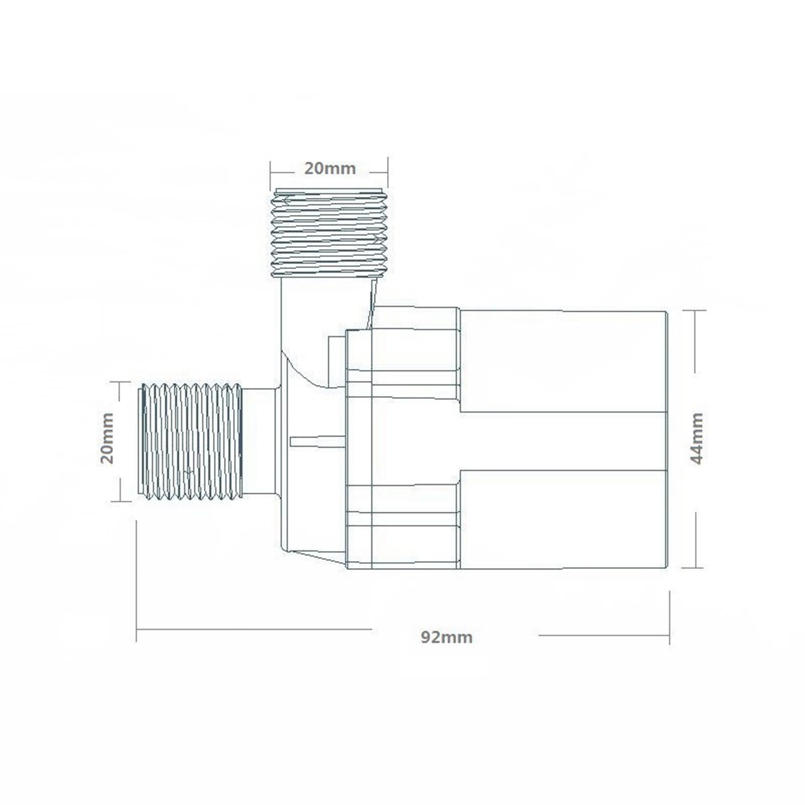 Pressure Water Pump Quiet DC12V 24V 1000L/H 20W for Pool Aquarium Pond