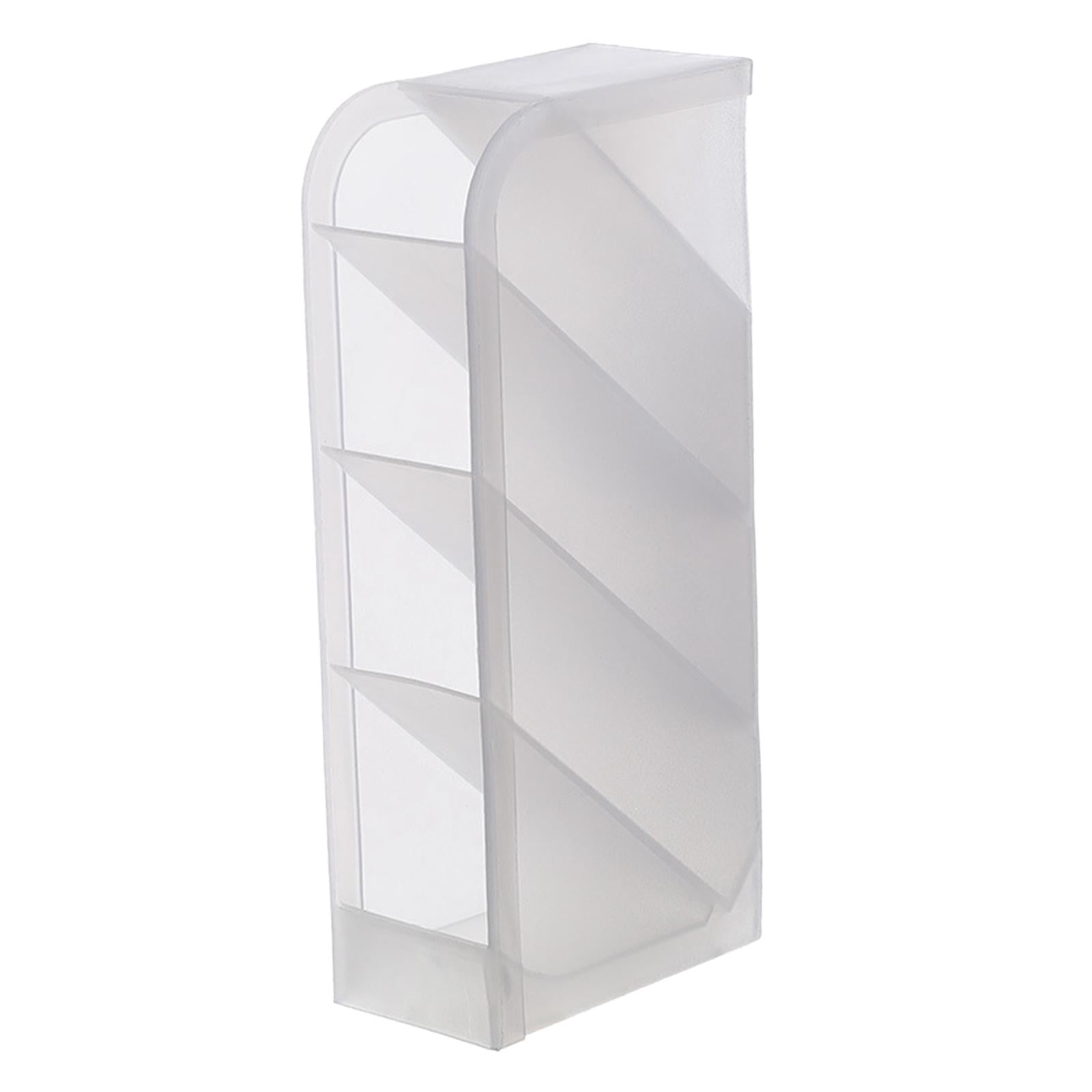 Pencil Dispenser Desk Stationery Organizer 4 Layer for Home Office Organizer white oblique