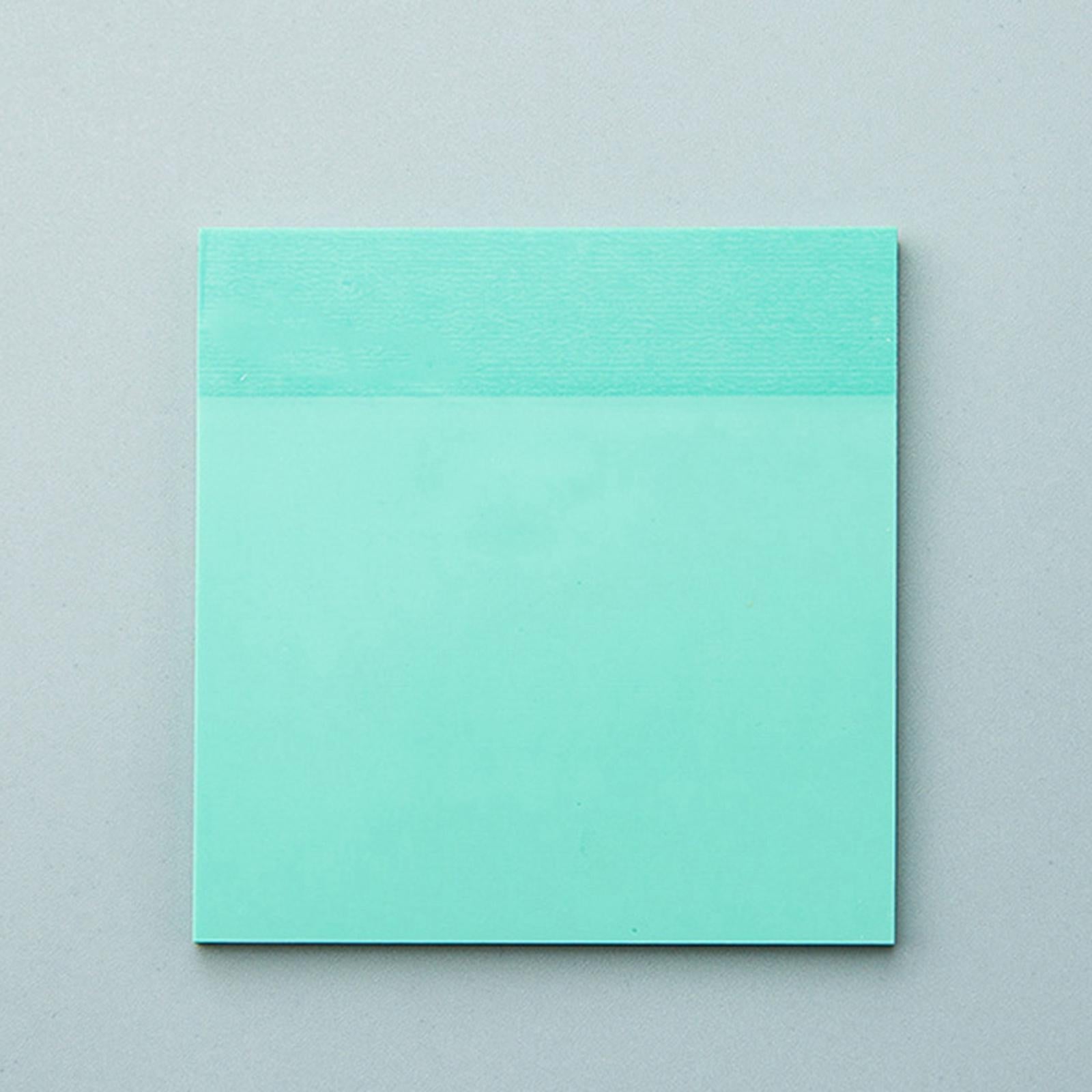 Portable Translucent Sticky Notes Classifying files Memos for School Study