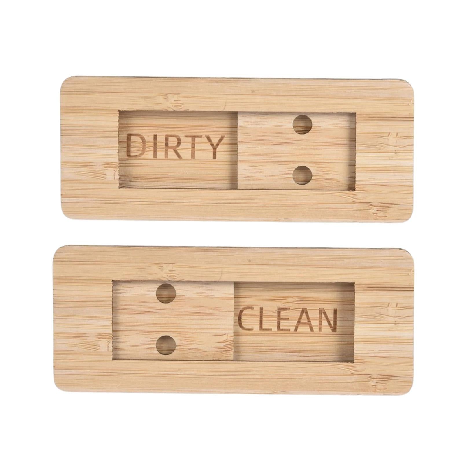 Dishwasher Sign Upgrade Parts Easy to Read for Kitchen Organization Home