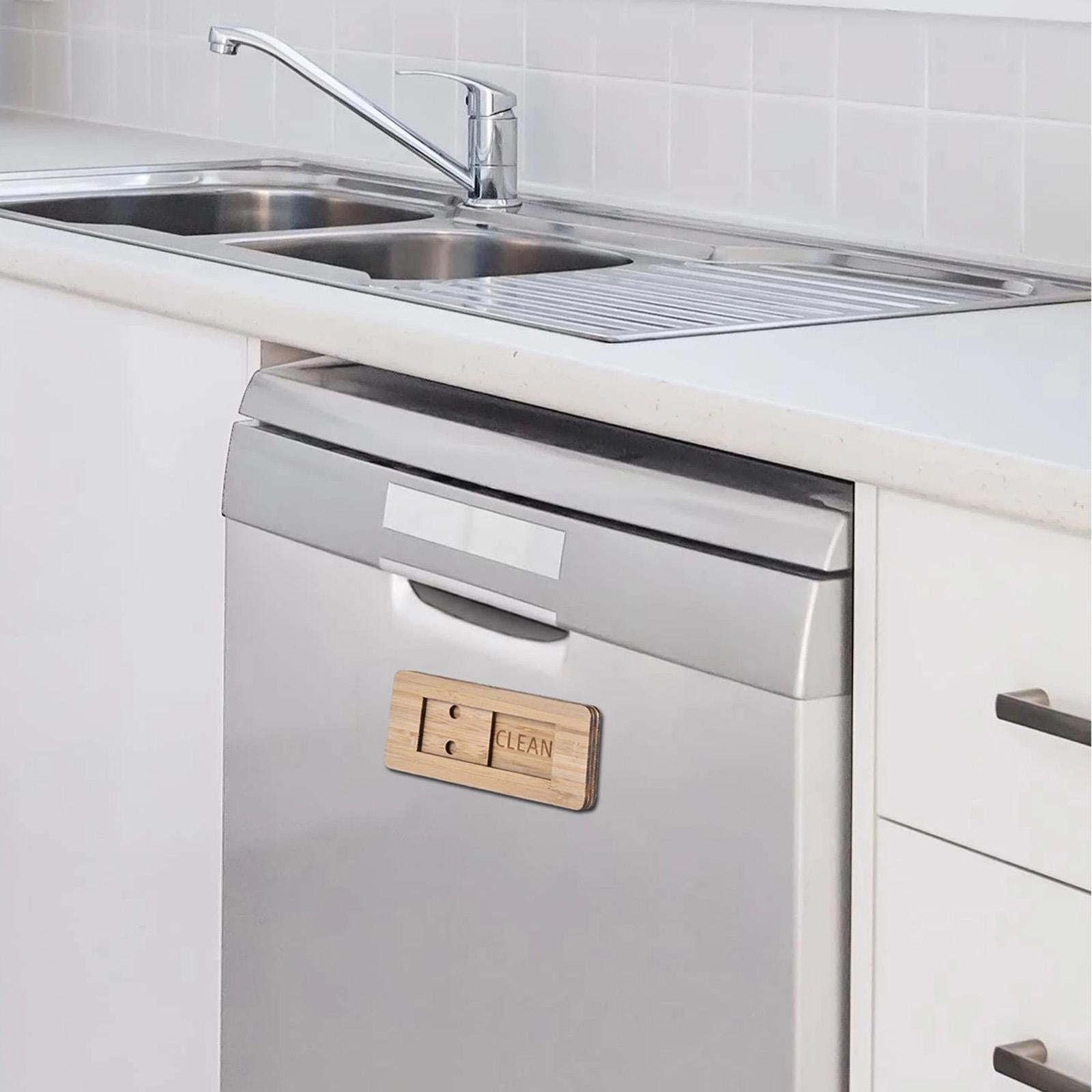 Dishwasher Sign Upgrade Parts Easy to Read for Kitchen Organization Home