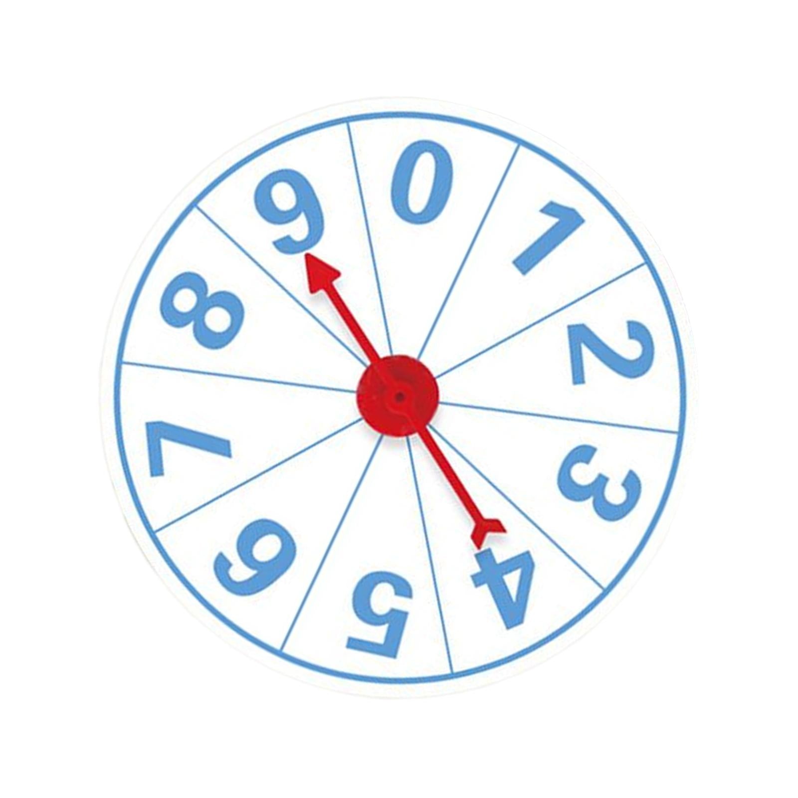Rotary Wheel Erasable Spinner Heavy Duty for Party Activities Style A