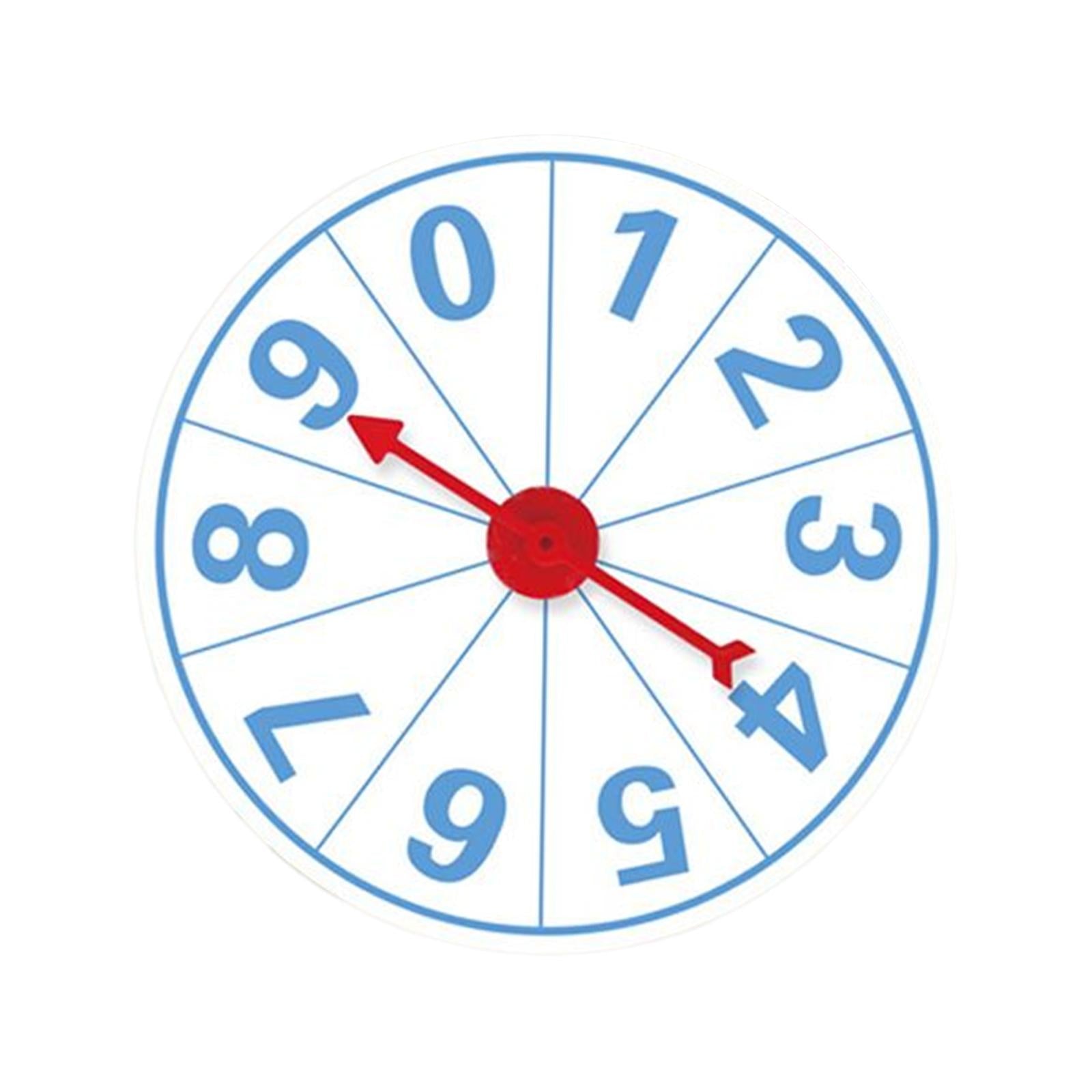 Rotary Wheel Erasable Spinner Heavy Duty for Party Activities Style A
