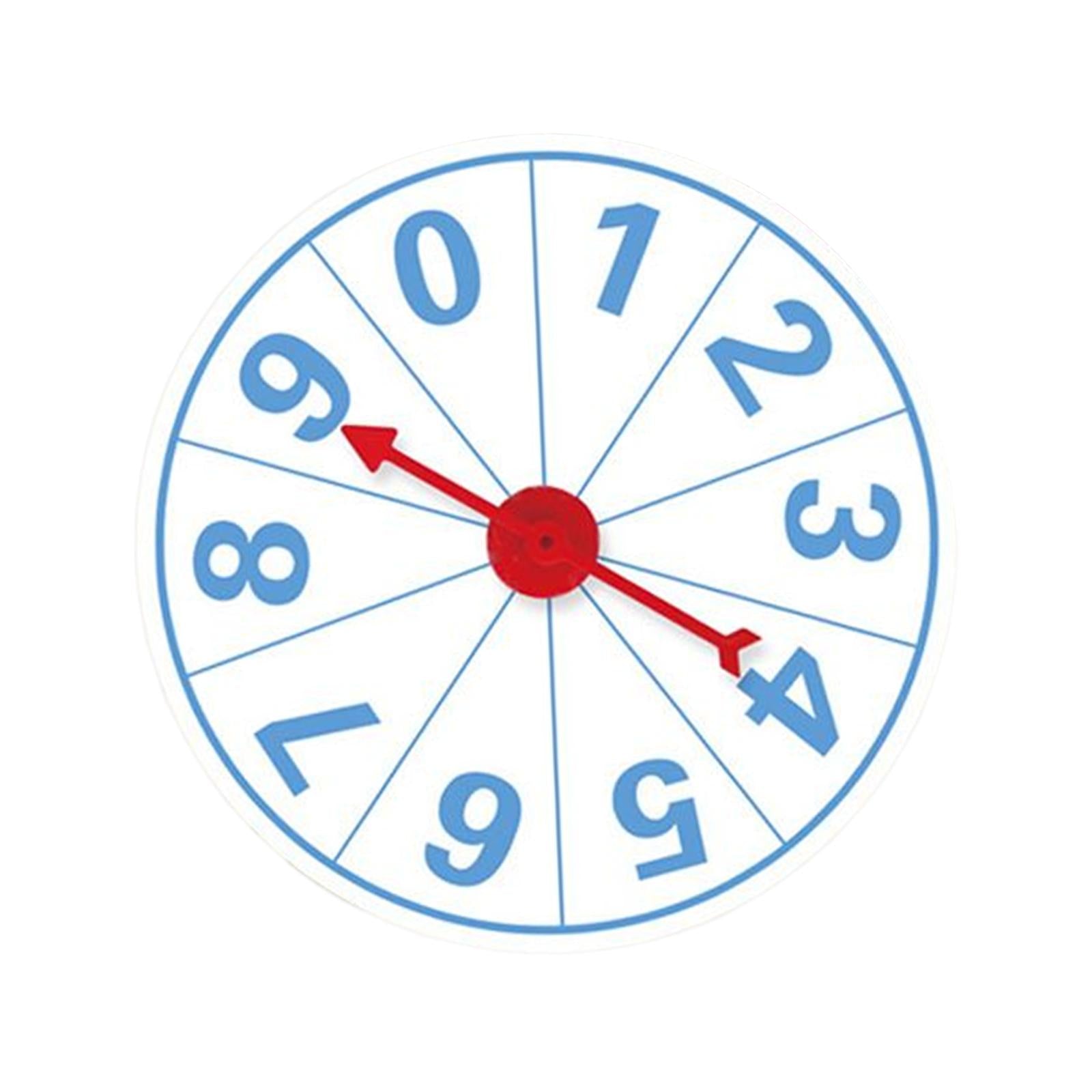 Rotary Wheel Erasable Spinner Heavy Duty for Party Activities Style A