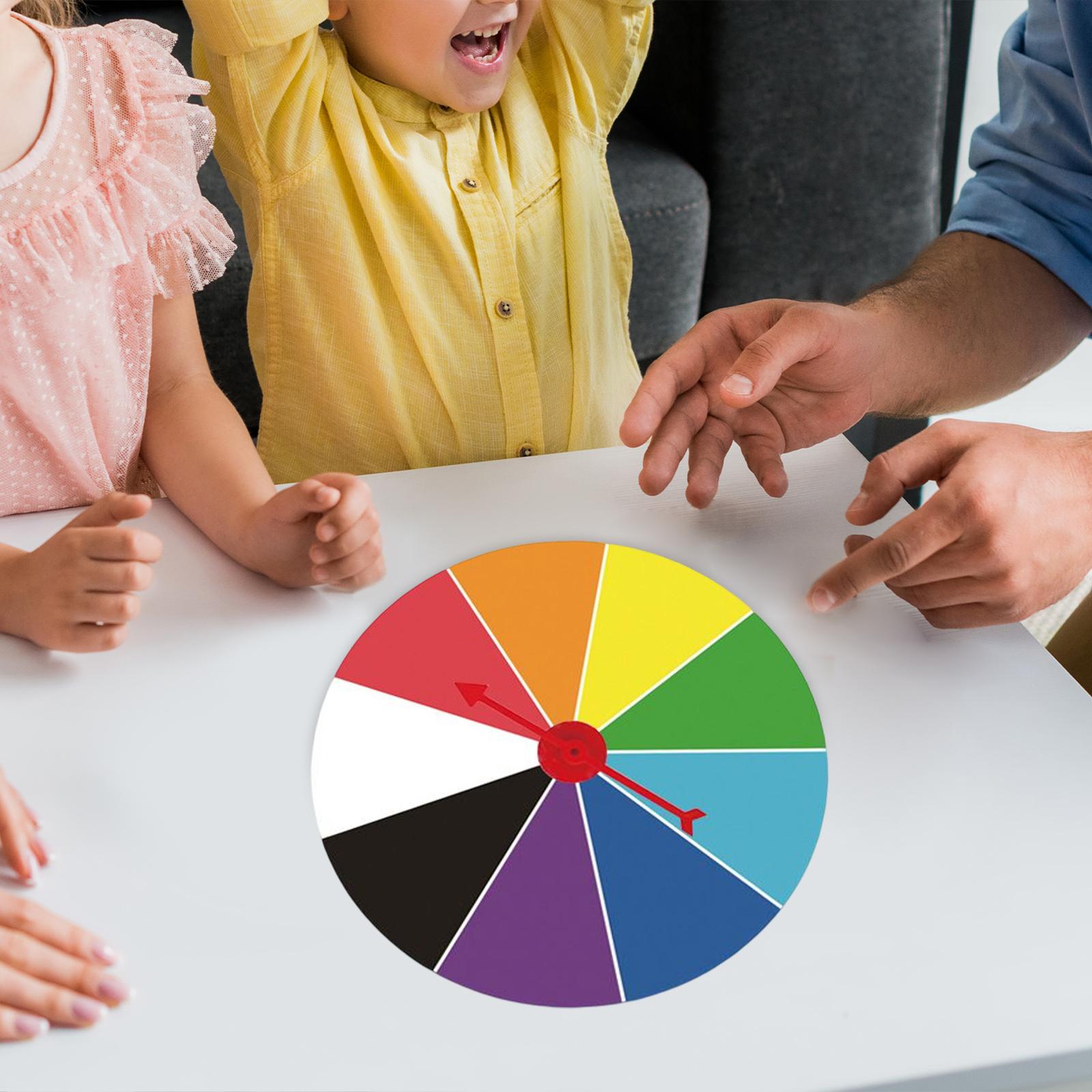 Rotary Wheel Erasable Spinner Heavy Duty for Party Activities Style B