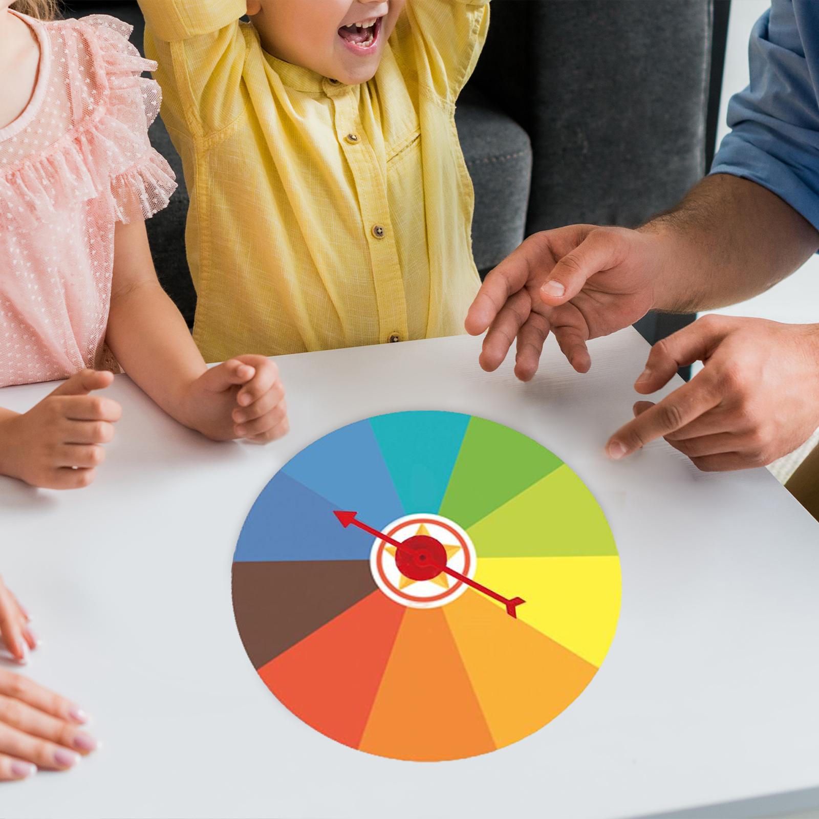 Rotary Wheel Erasable Spinner Heavy Duty for Party Activities Style C