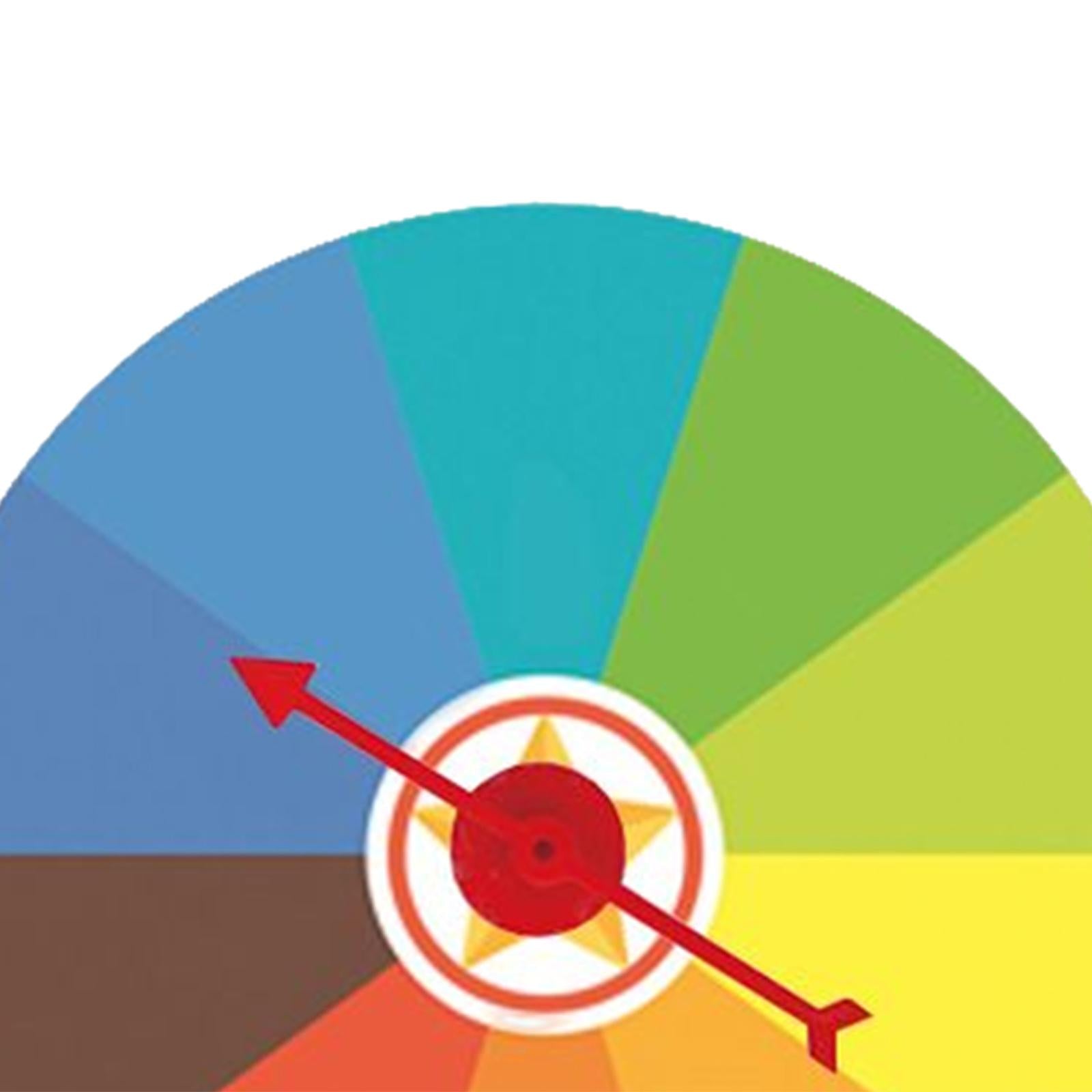 Rotary Wheel Erasable Spinner Heavy Duty for Party Activities Style C