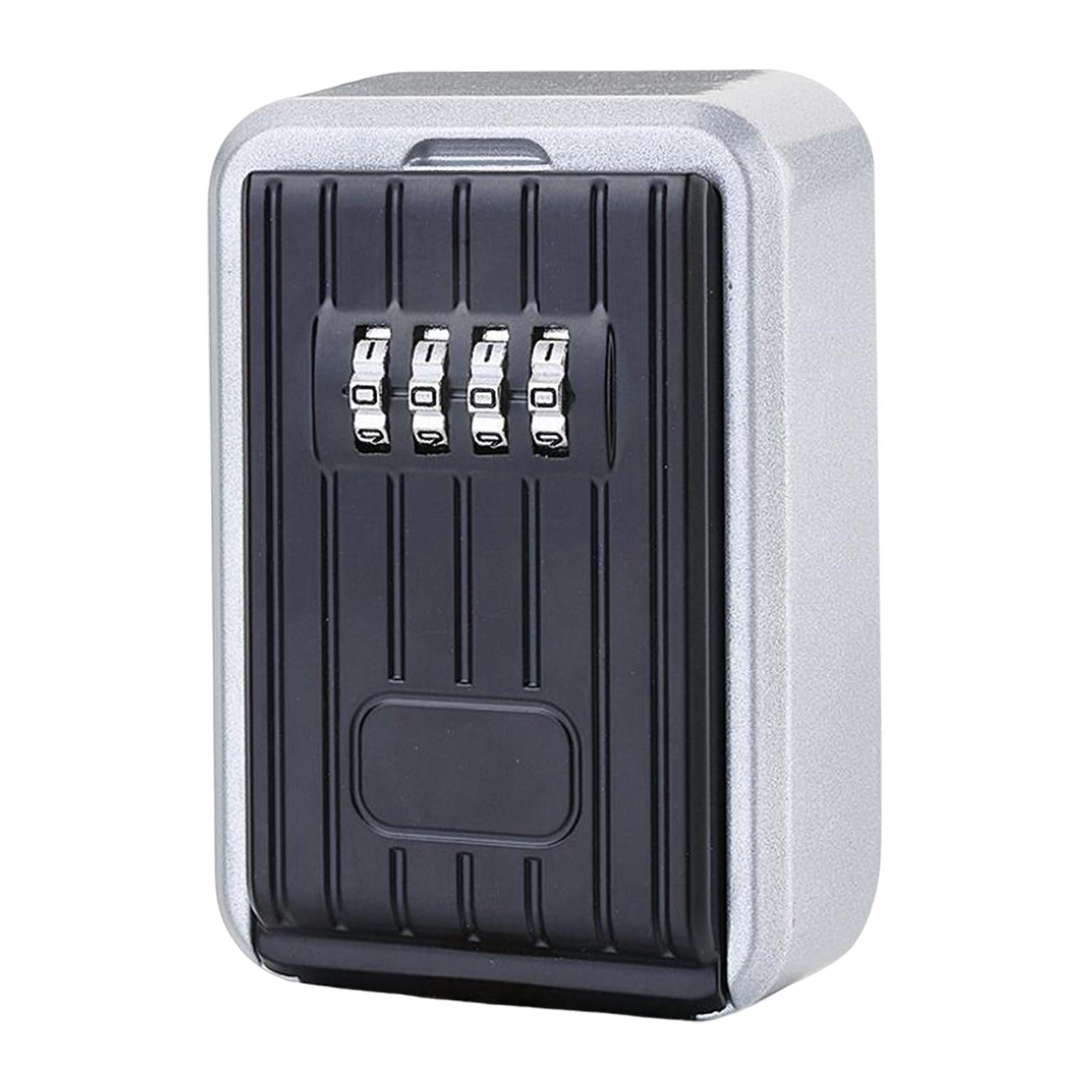 4 Digit Outdoor Password Key Box lock Box for Wall Contractors Emergency