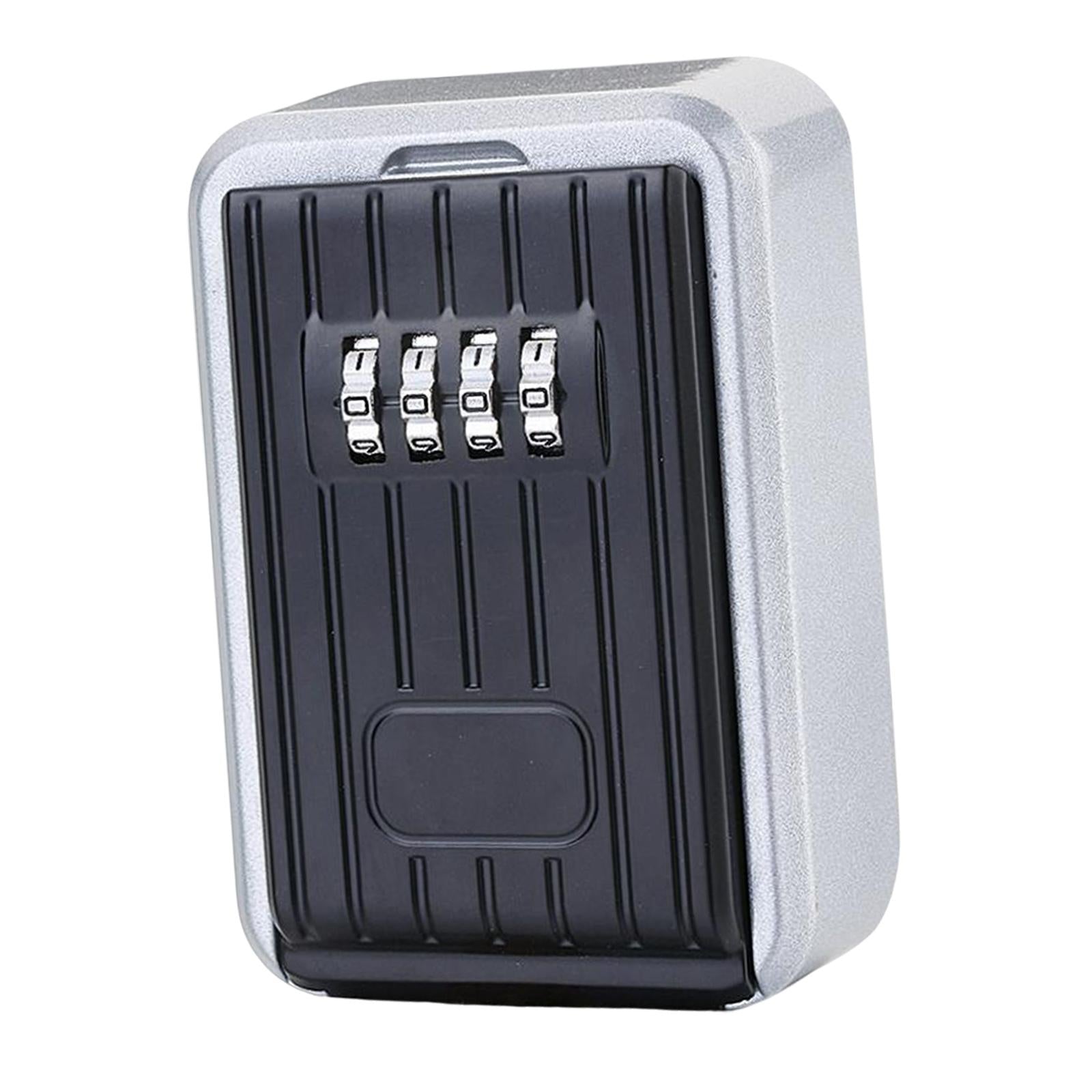 4 Digit Outdoor Password Key Box lock Box for Wall Contractors Emergency
