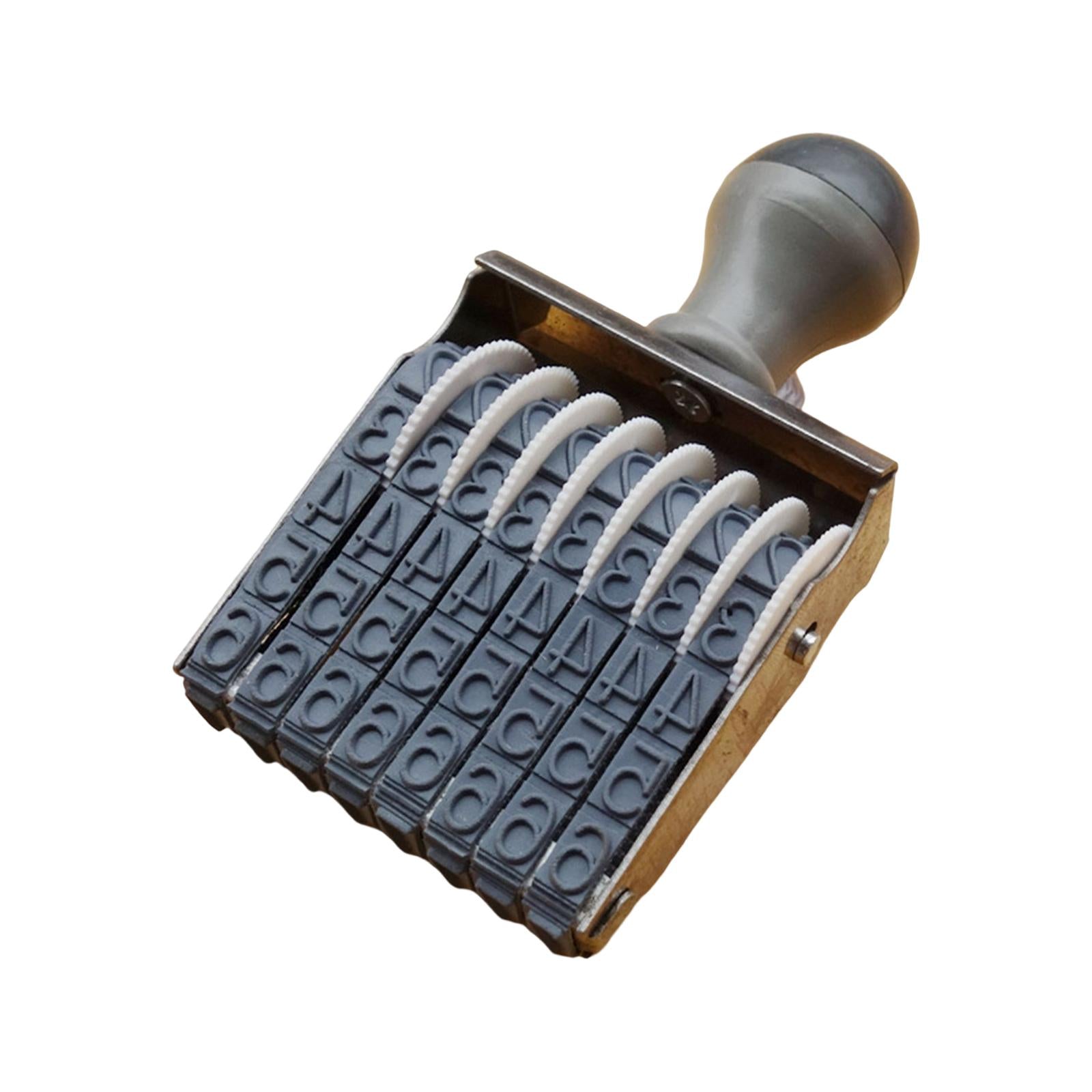 Numbering Stamp Numeric Rolling 8 digits Symbol for Stationery Office Date