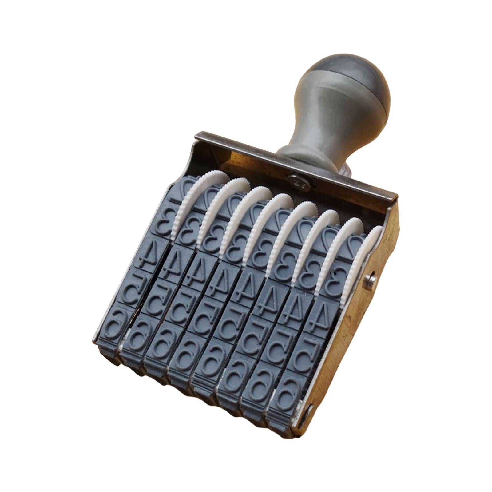 Numbering Stamp Numeric Rolling 8 digits Symbol for Stationery Office Date