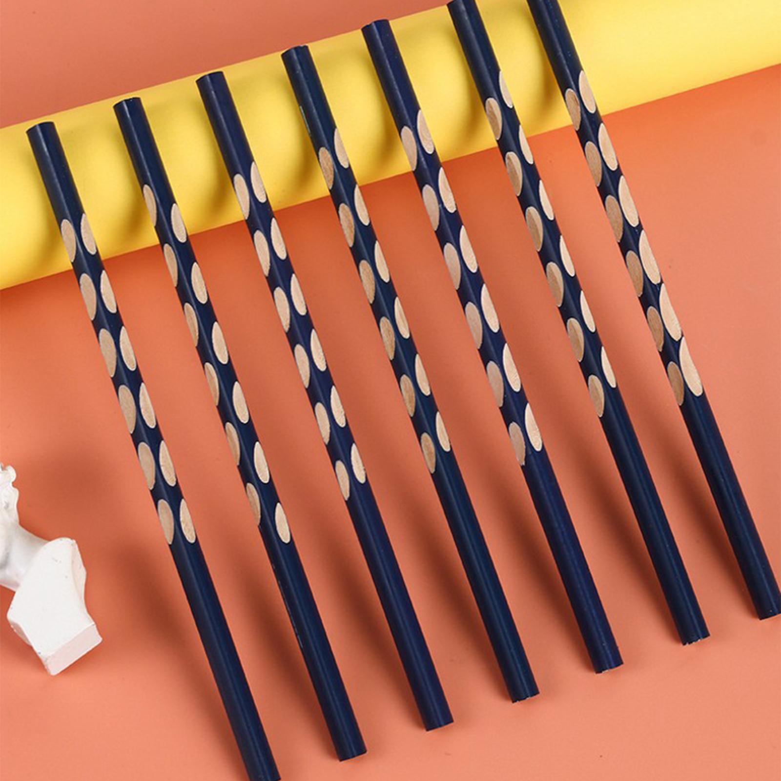 Multipurpose Wood Pencils Correct Grip Writing Pencil Portable for School