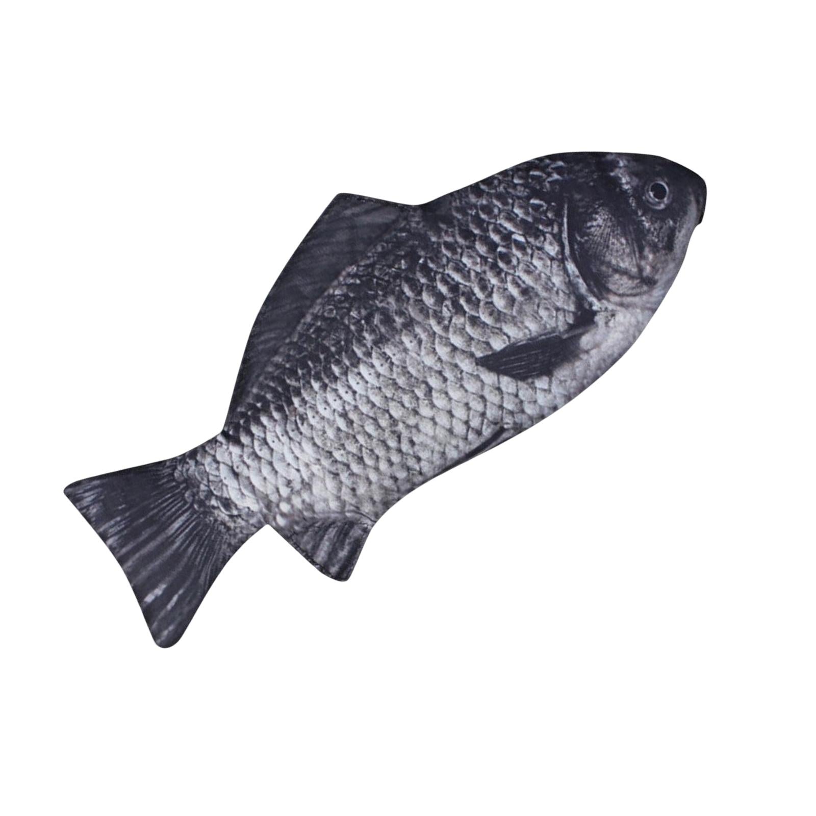 Fish Shape Pencil Case Pen Bag Creative Make up Pouch for Birthday Gift
