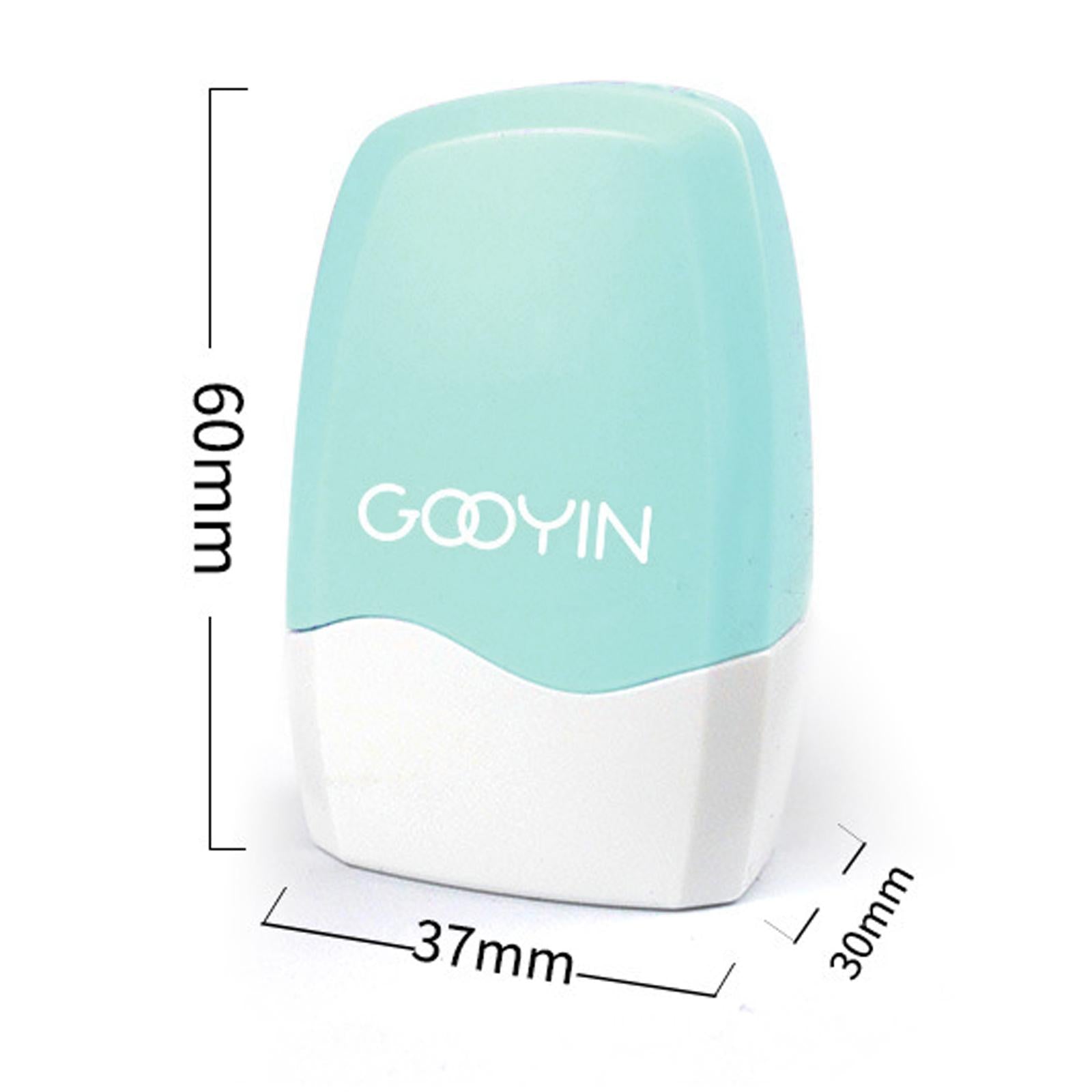 Identity Cover Roller Stamp Parcel Data Elimination ID Privacy Confidential Green