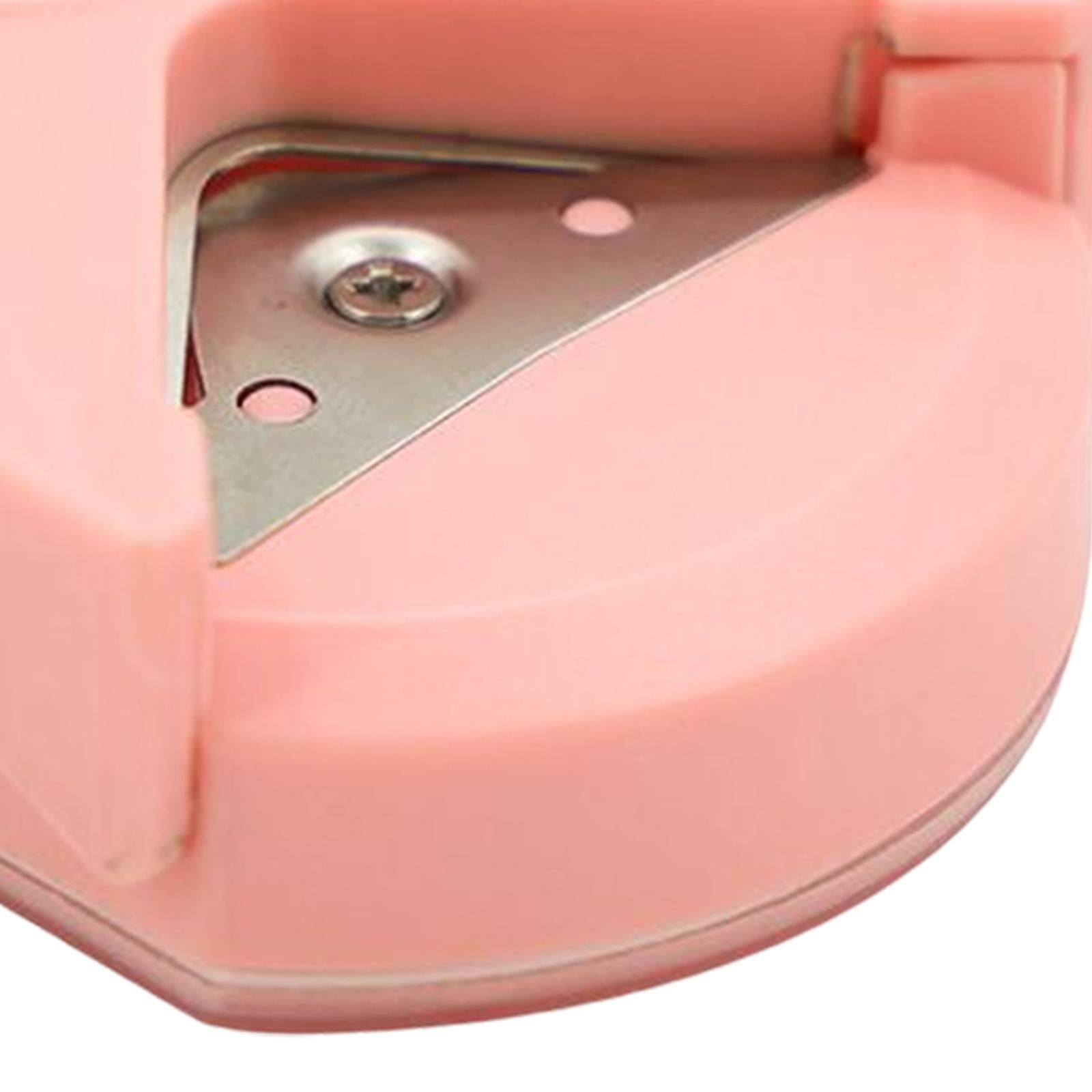Paper Corner Rounder R4 DIY Crafts for Business Cards Photo Card Making Pink