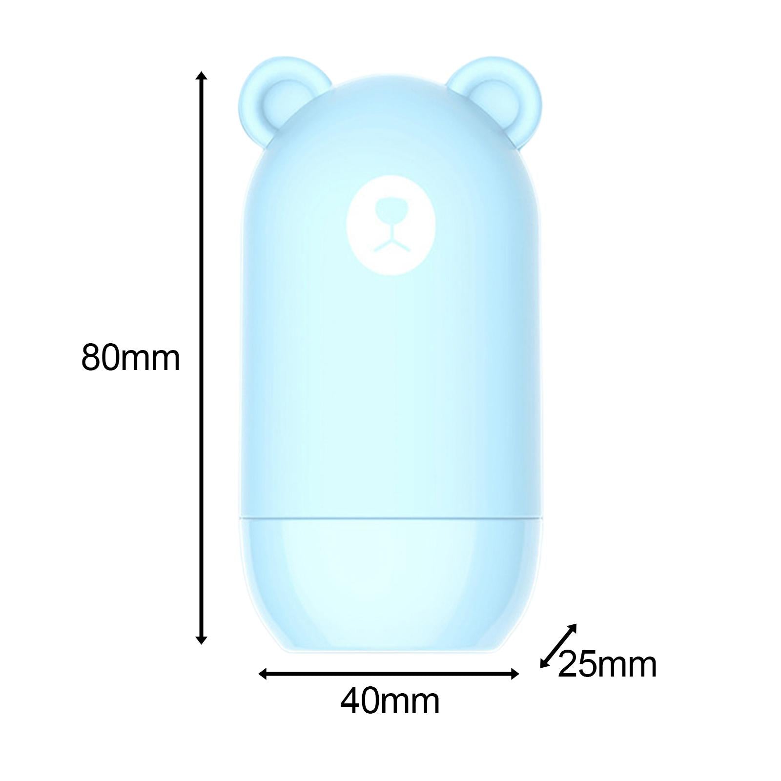 Reusable Protection Roller Stamp Secure for ID Personal Information Privacy Blue