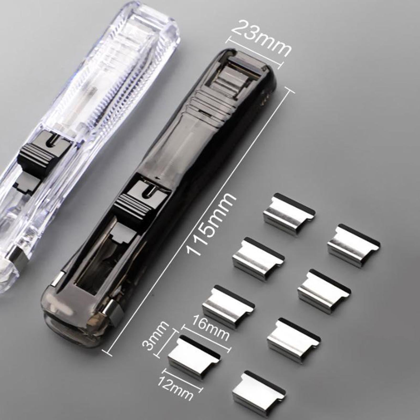 3xPaper Clamps Organizing Supplies Binding Stationery for Dorm Kitchen Home White