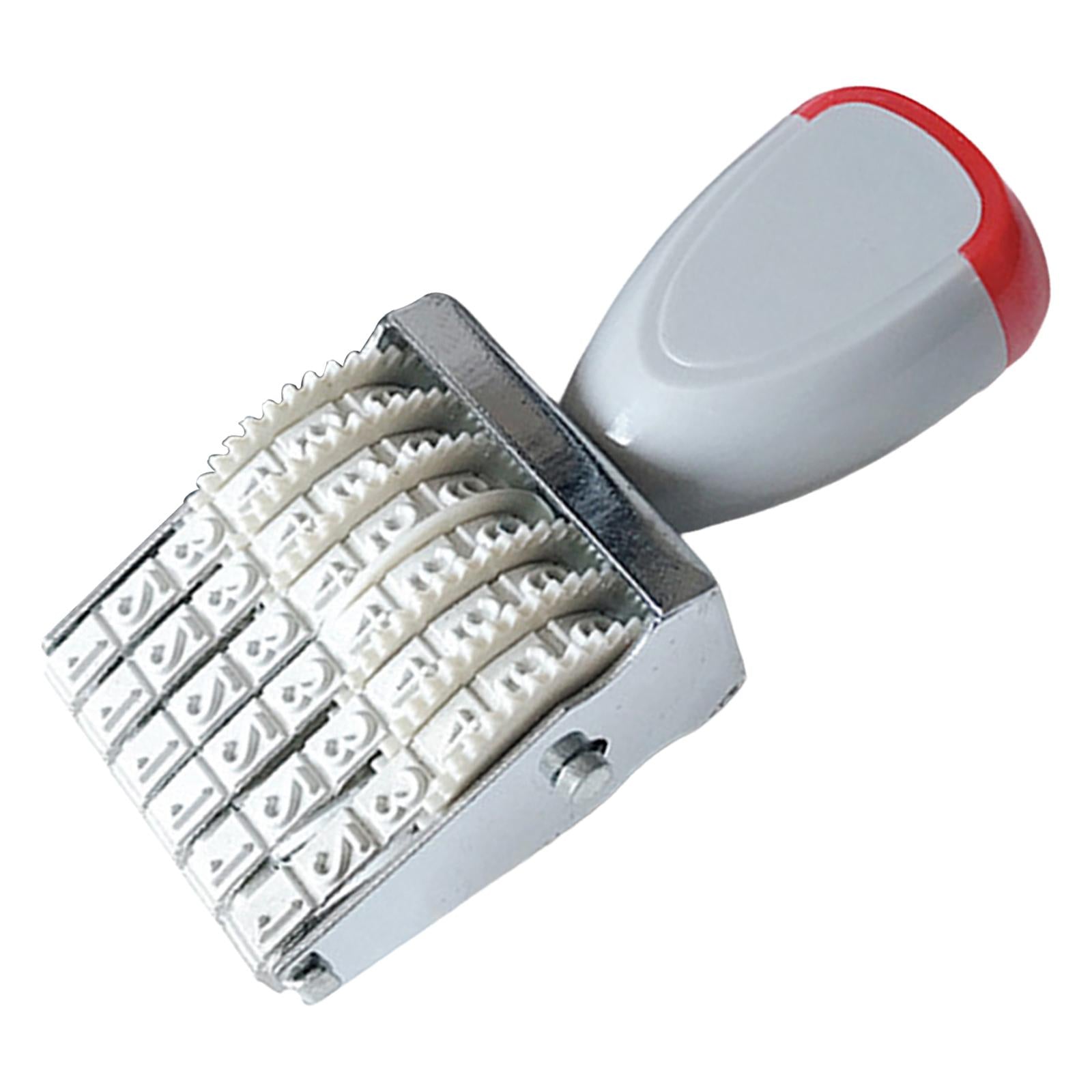 6 digits Roller Stamp Supplies Business Stamp Digit Number for Date Office 4mm