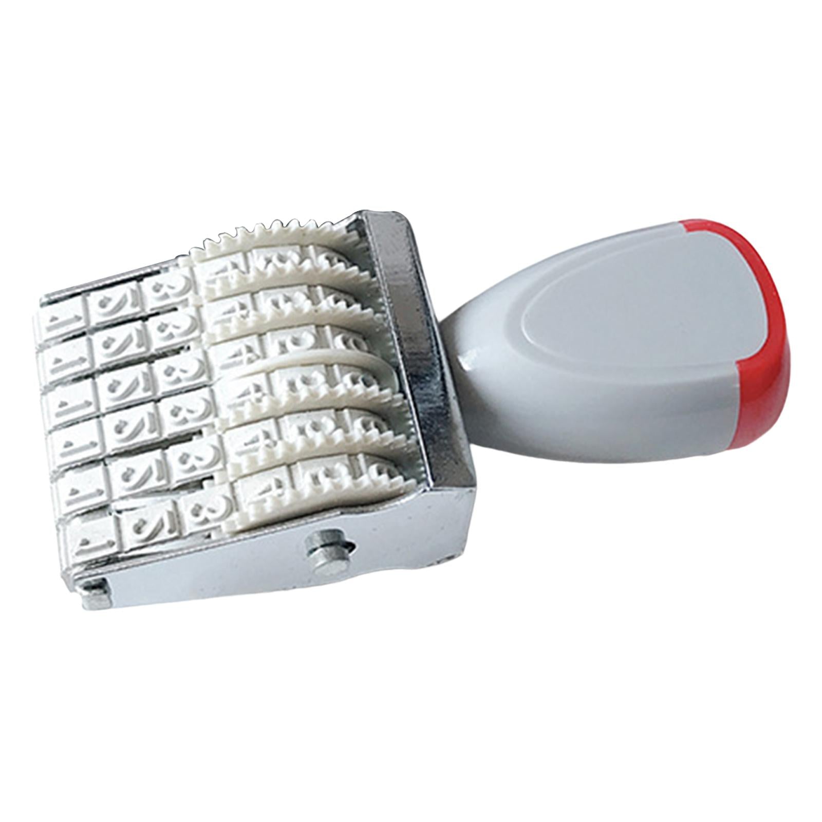 6 digits Roller Stamp Supplies Business Stamp Digit Number for Date Office 4mm