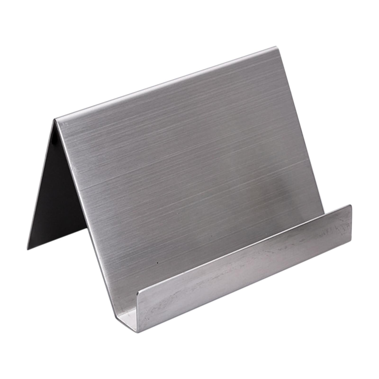 bag Display Stand Holder Holder Shelf Metal for Countertop Home narrow groove