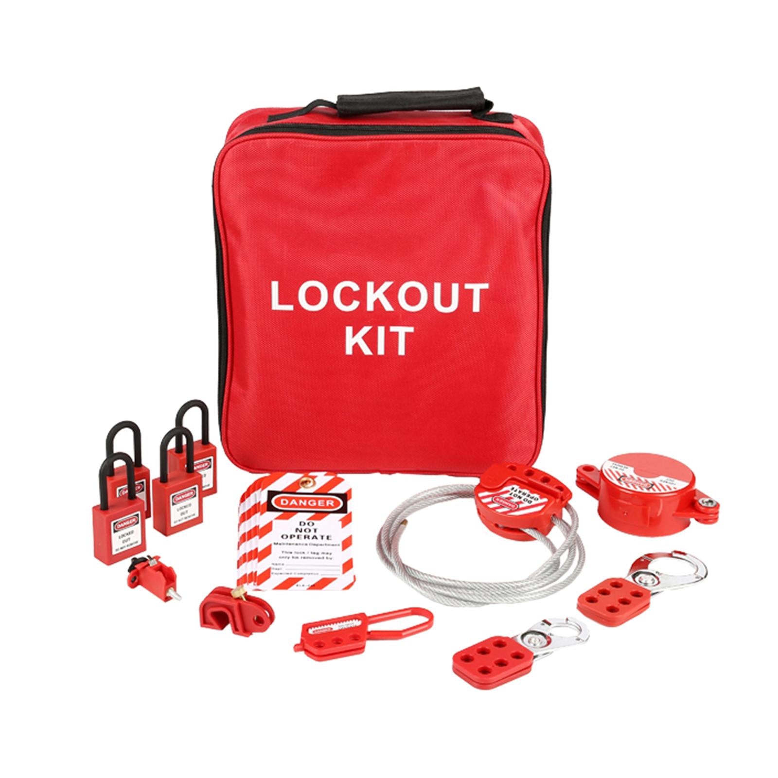 Industrial Lock Toolkit Multipurpose Durable Industrial Portable Waterproof