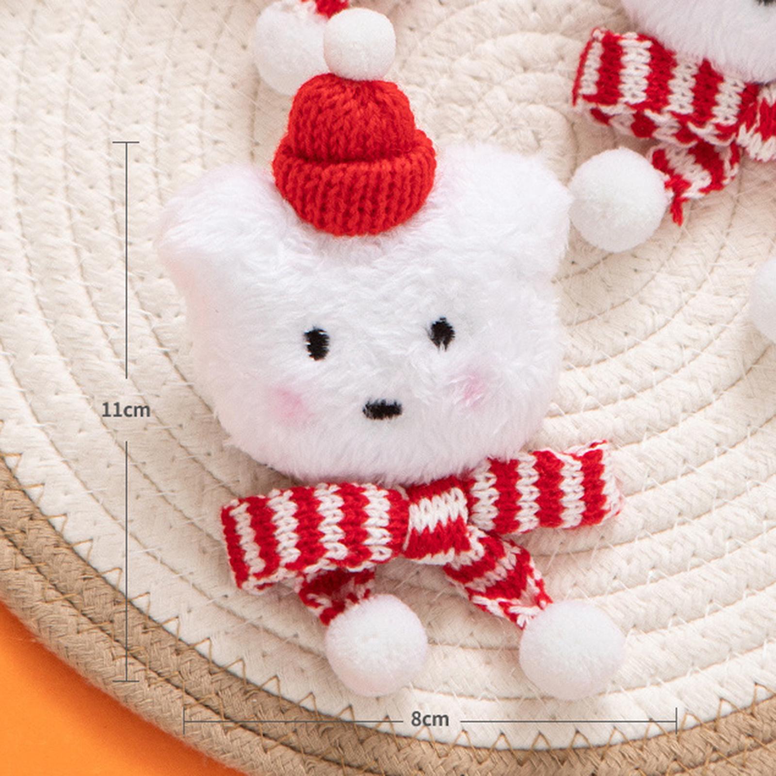 Xmas Hat Hairpin Headdress Photography Props for Festival Birthday Party